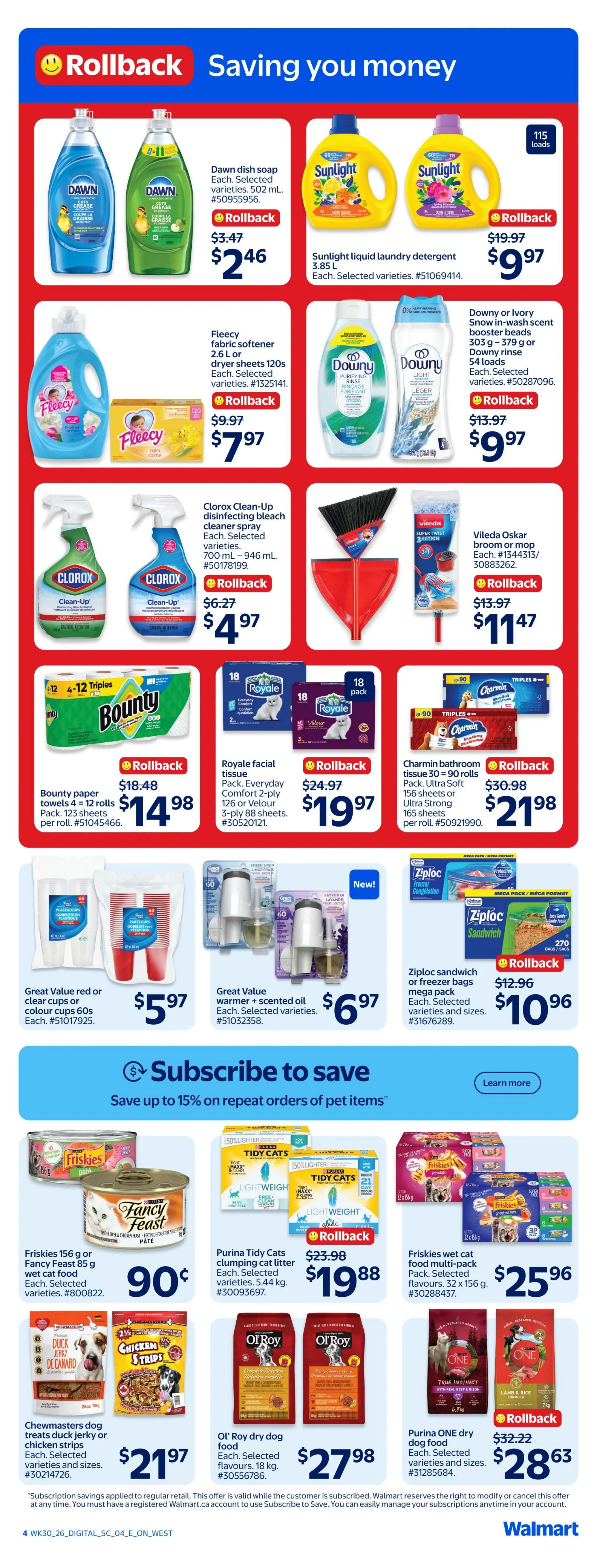 Walmart (ON) Flyer August 20 to 26