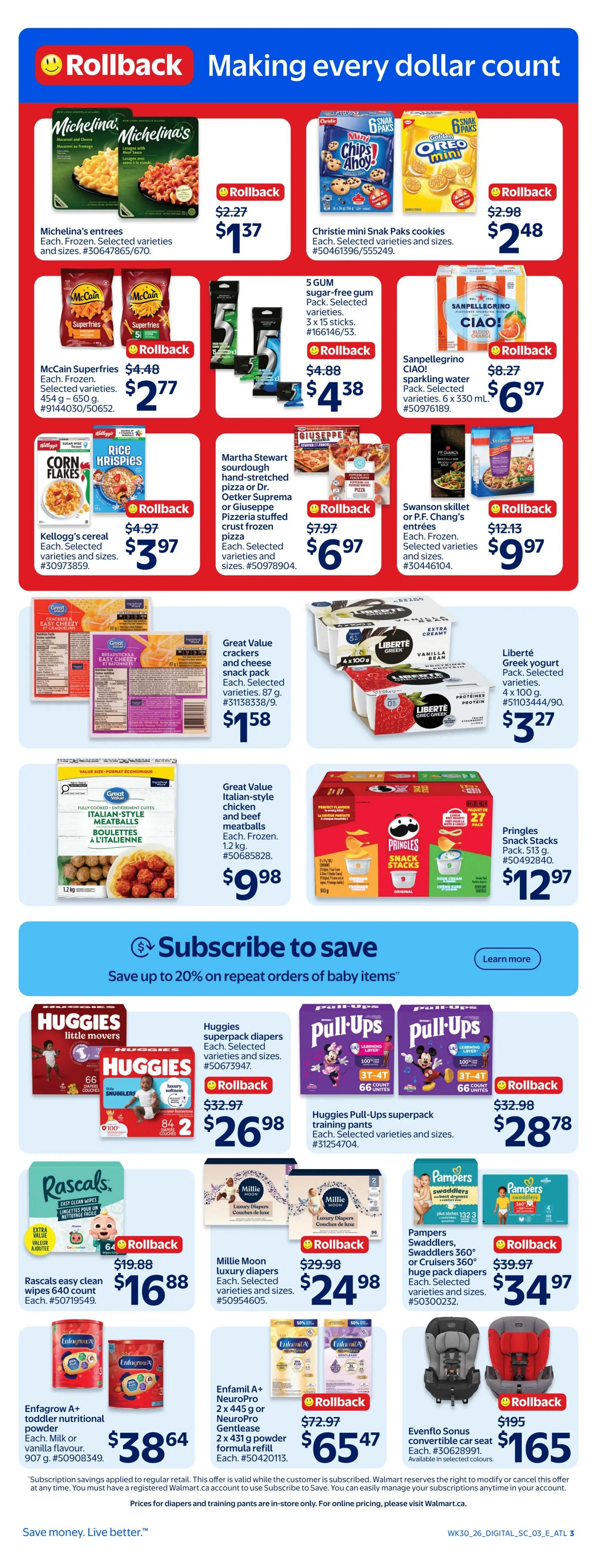 Walmart (Atlantic) Flyer August 20 to 26