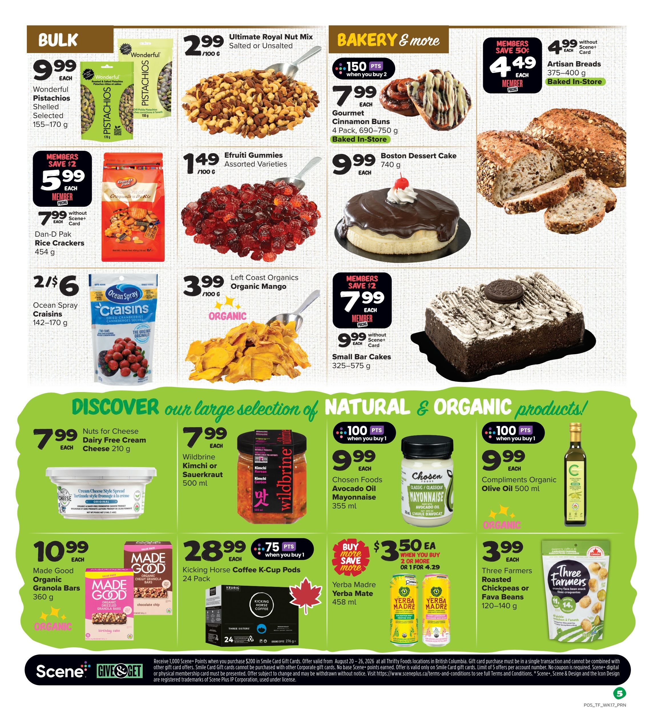 Thrifty Foods Flyer August 20 to 26