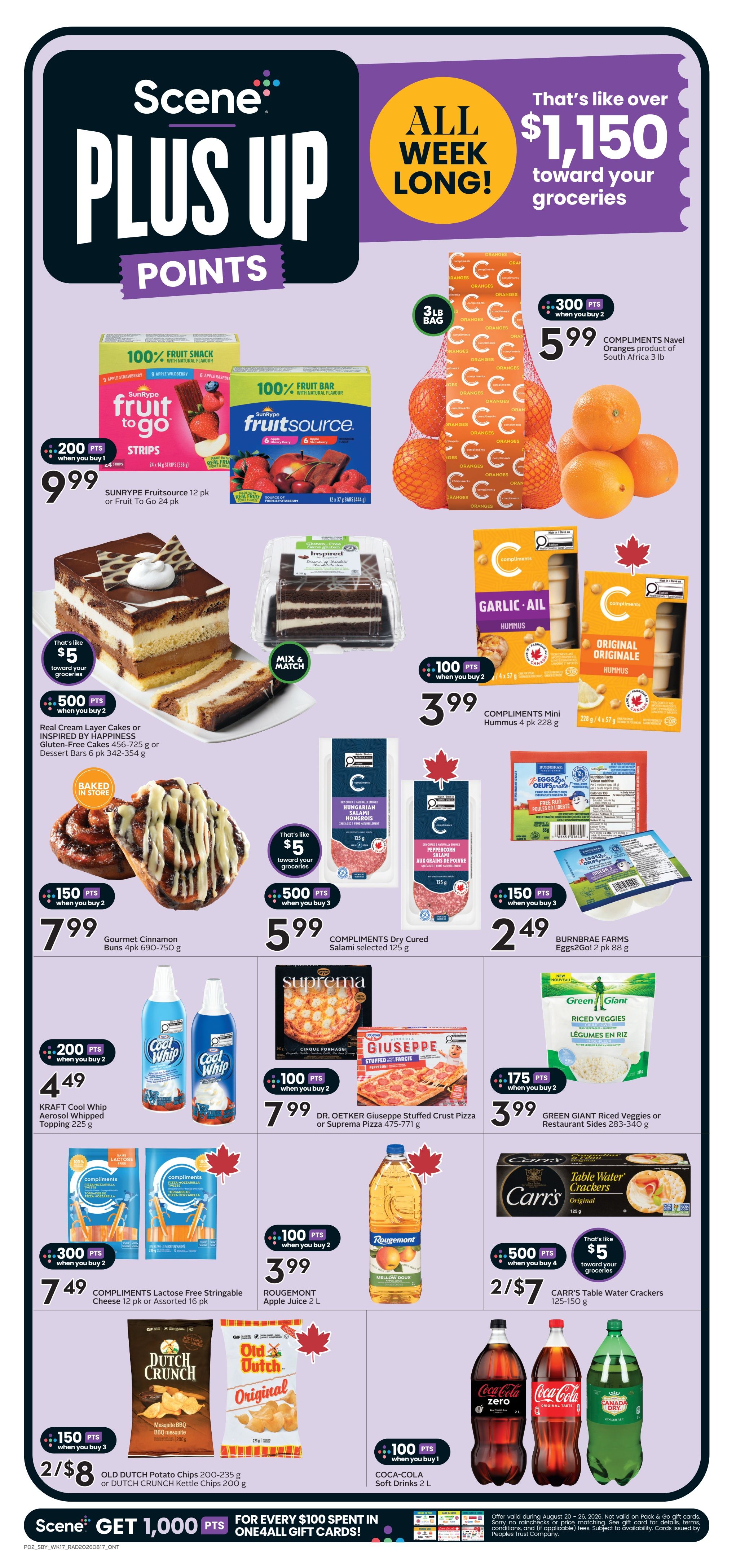 Sobeys (ON) Flyer August 20 to 26