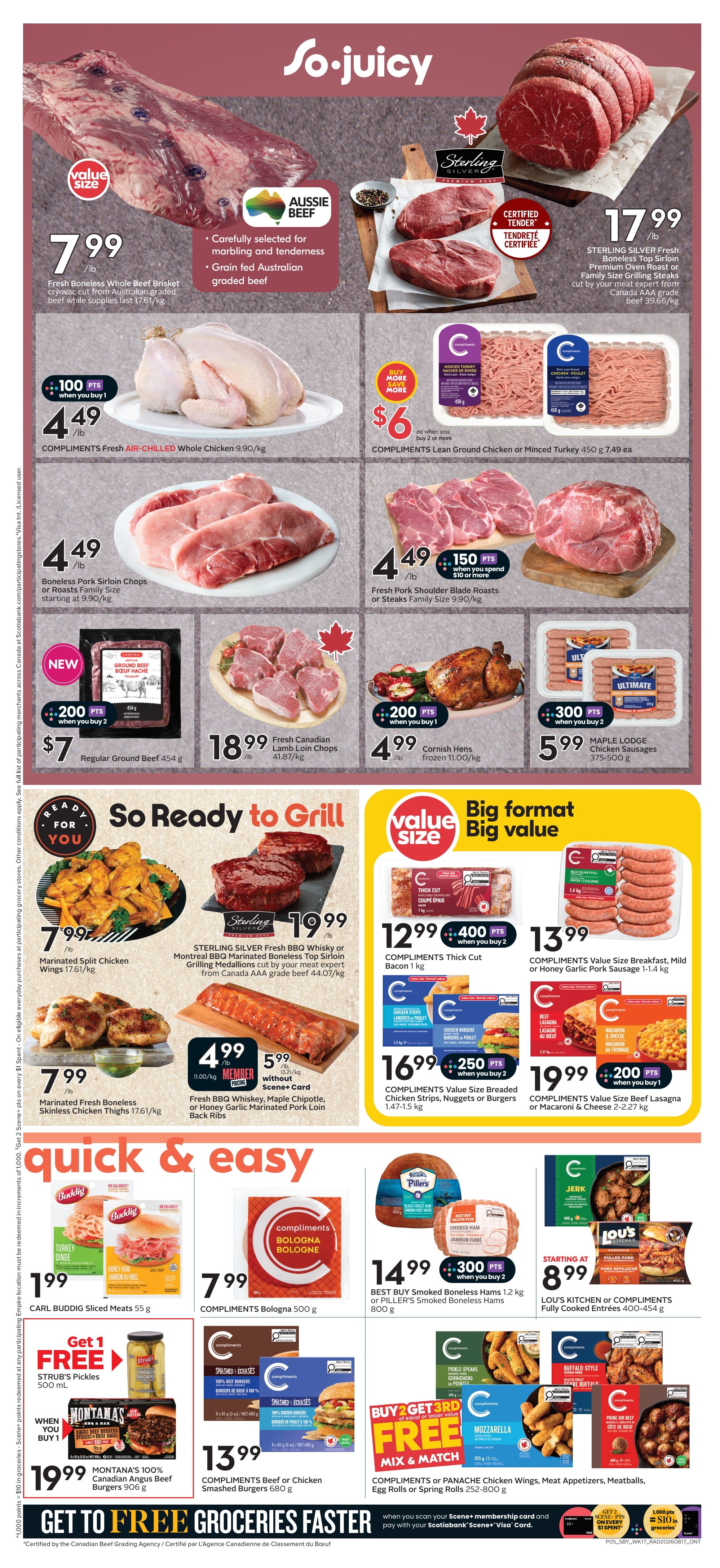 Sobeys (ON) Flyer August 20 to 26