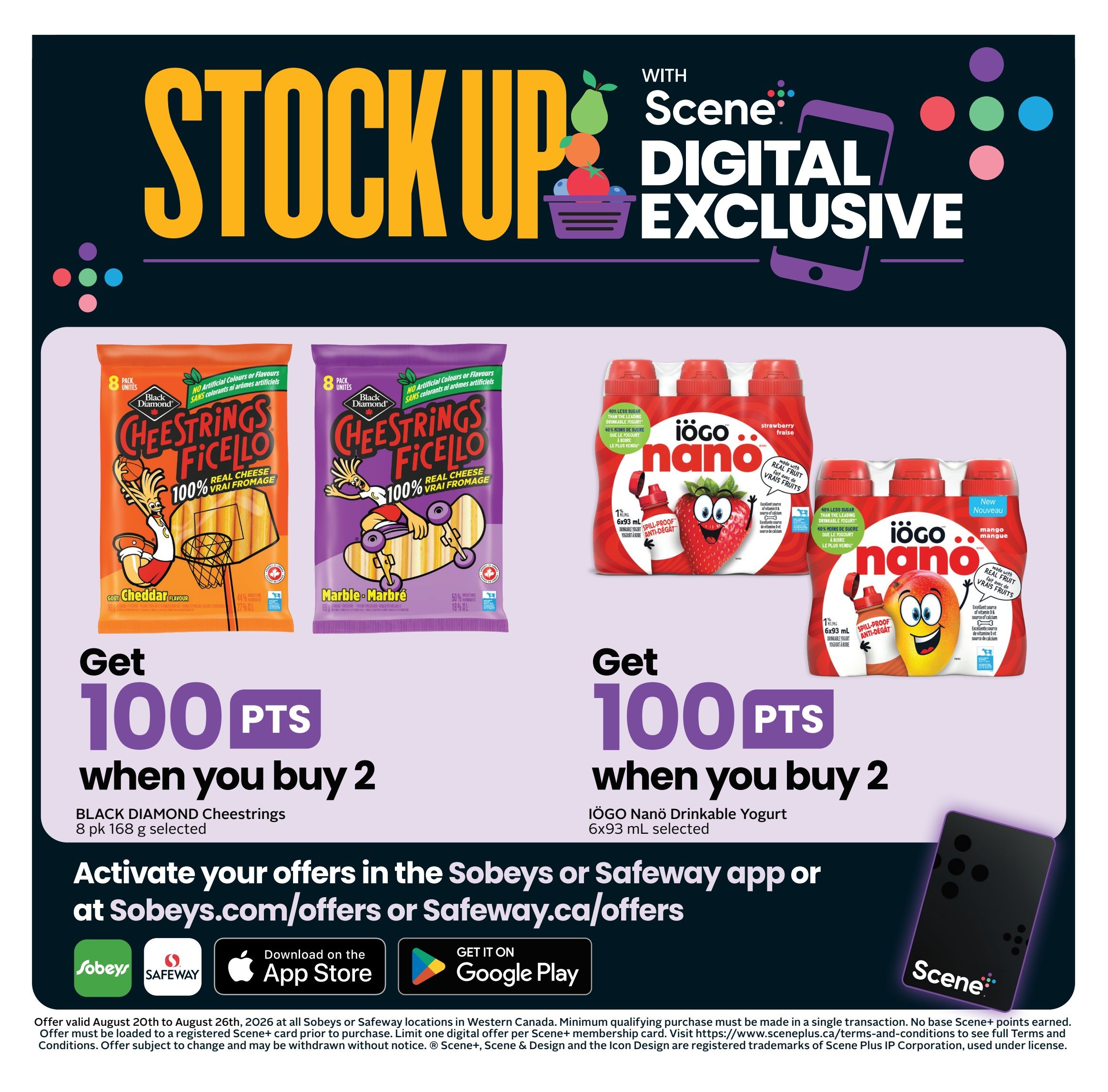 Sobeys/Safeway (AB) Flyer August 20 to 26