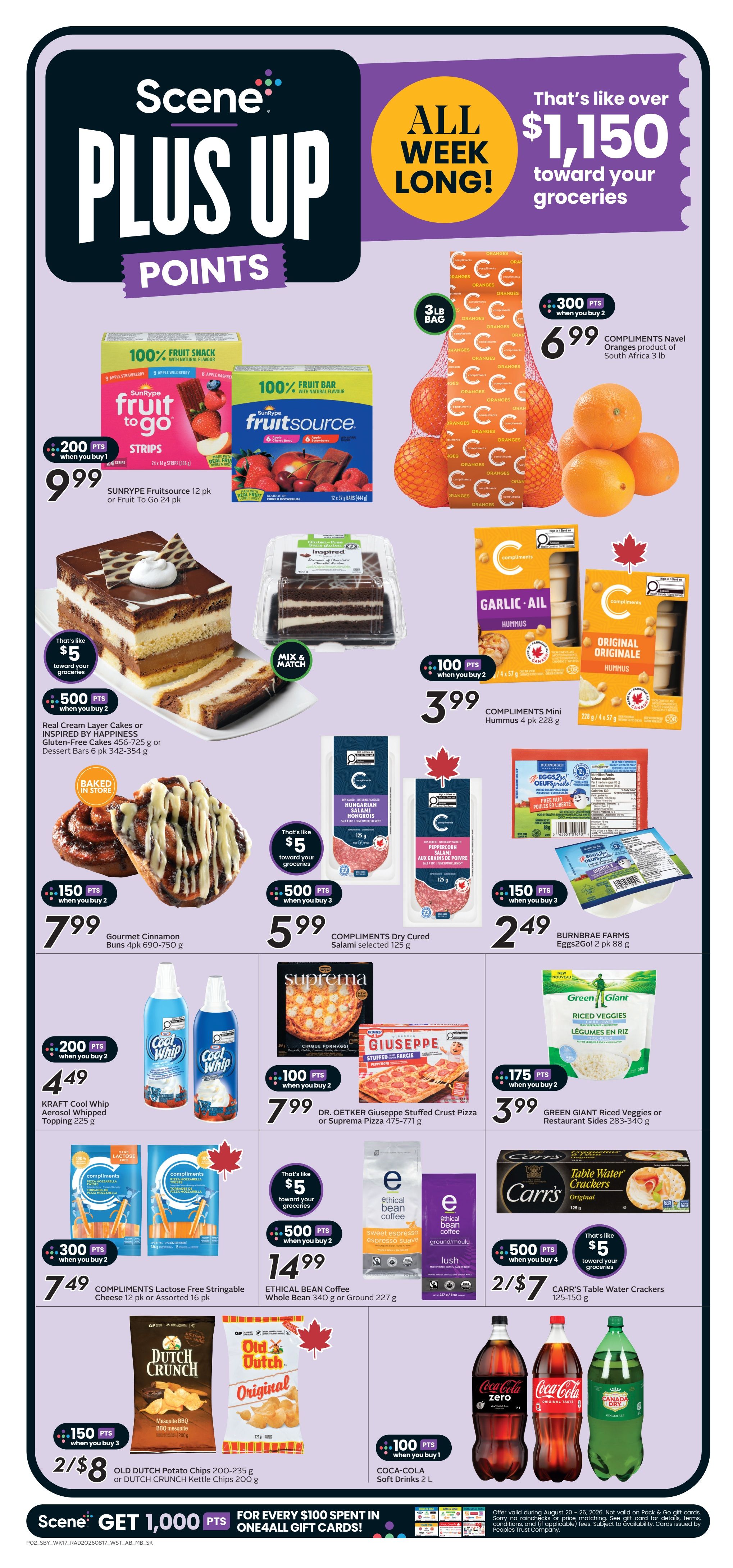Sobeys/Safeway (AB) Flyer August 20 to 26