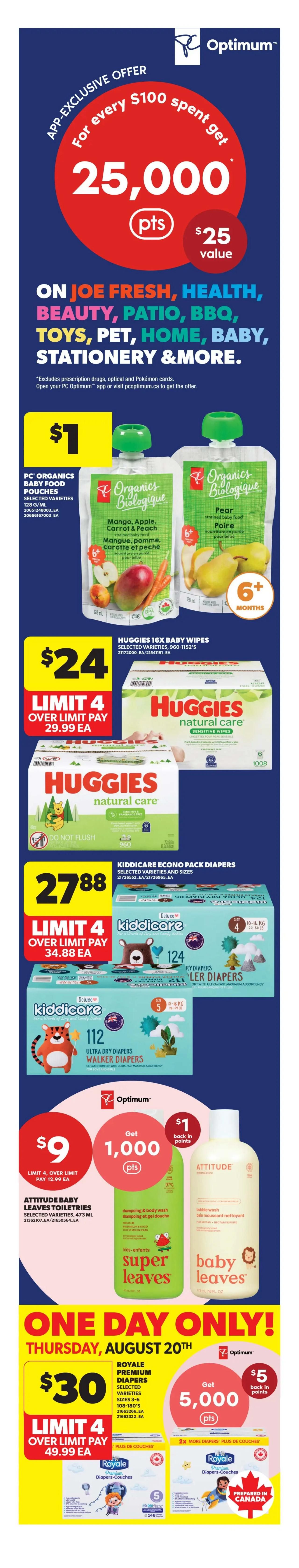 Real Canadian Superstore (ON) Flyer August 20 to 26