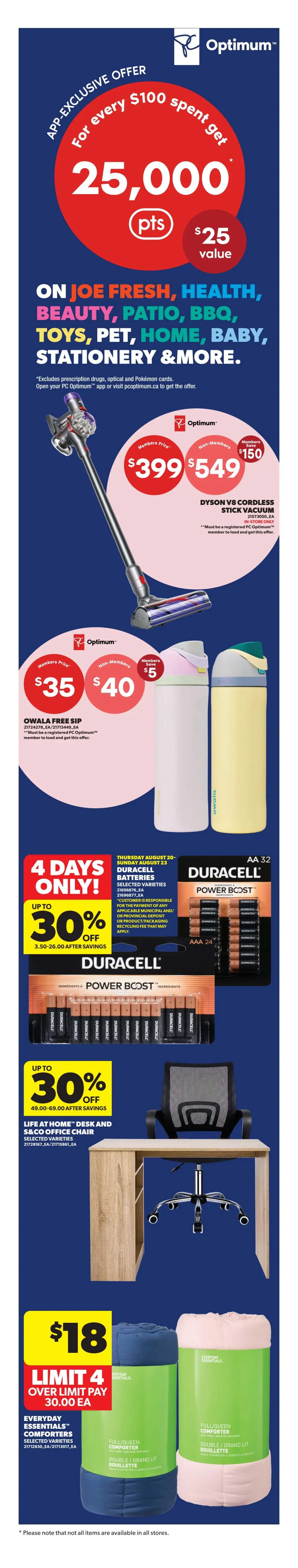 Real Canadian Superstore (ON) Flyer August 20 to 26