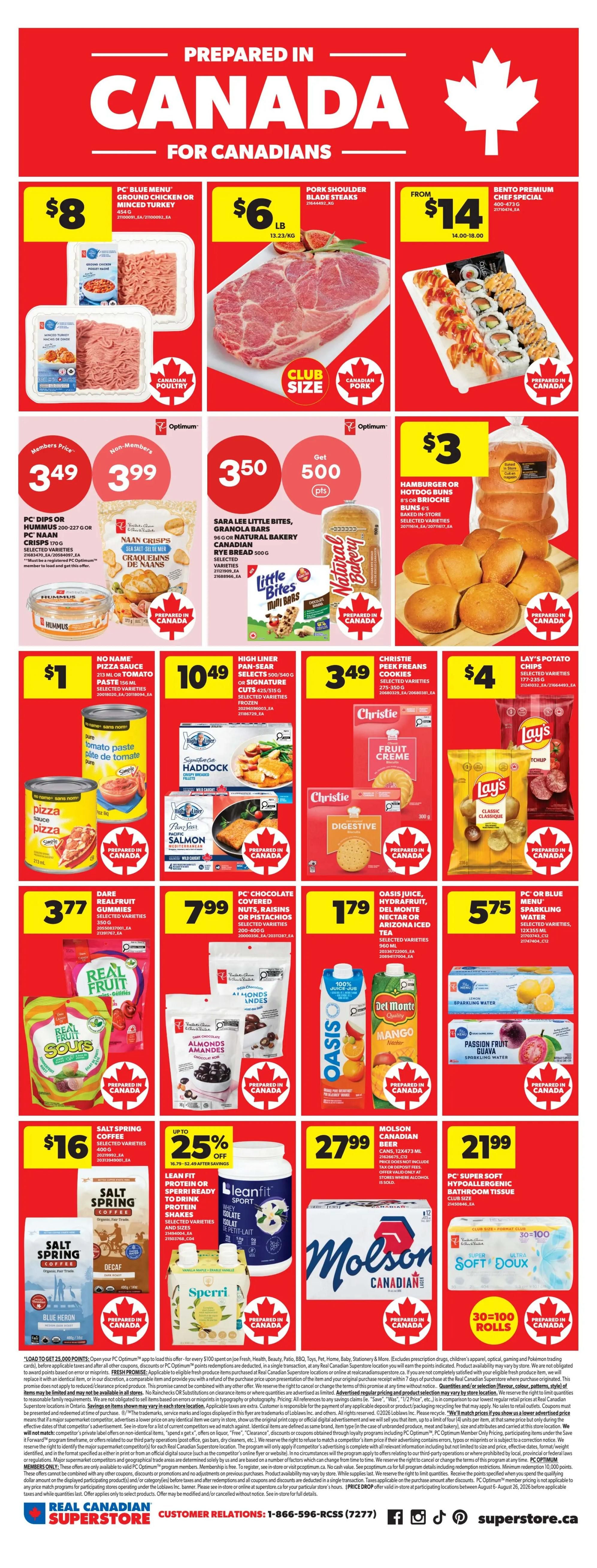 Real Canadian Superstore (ON) Flyer August 20 to 26