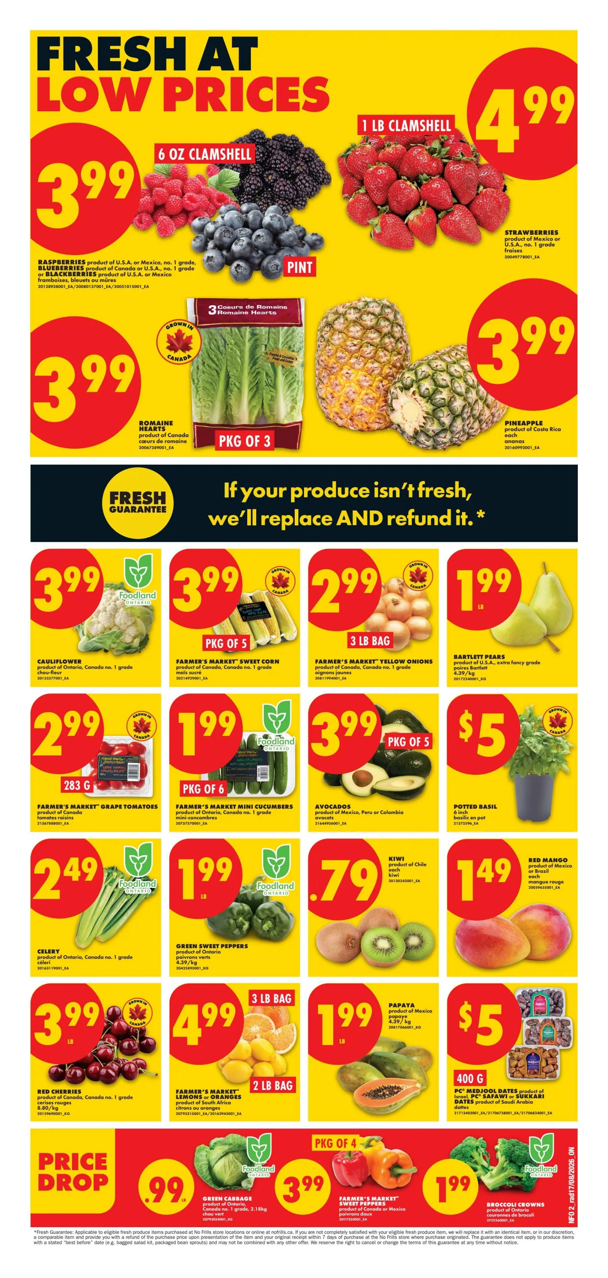 No Frills (ON) Flyer August 20 to 26