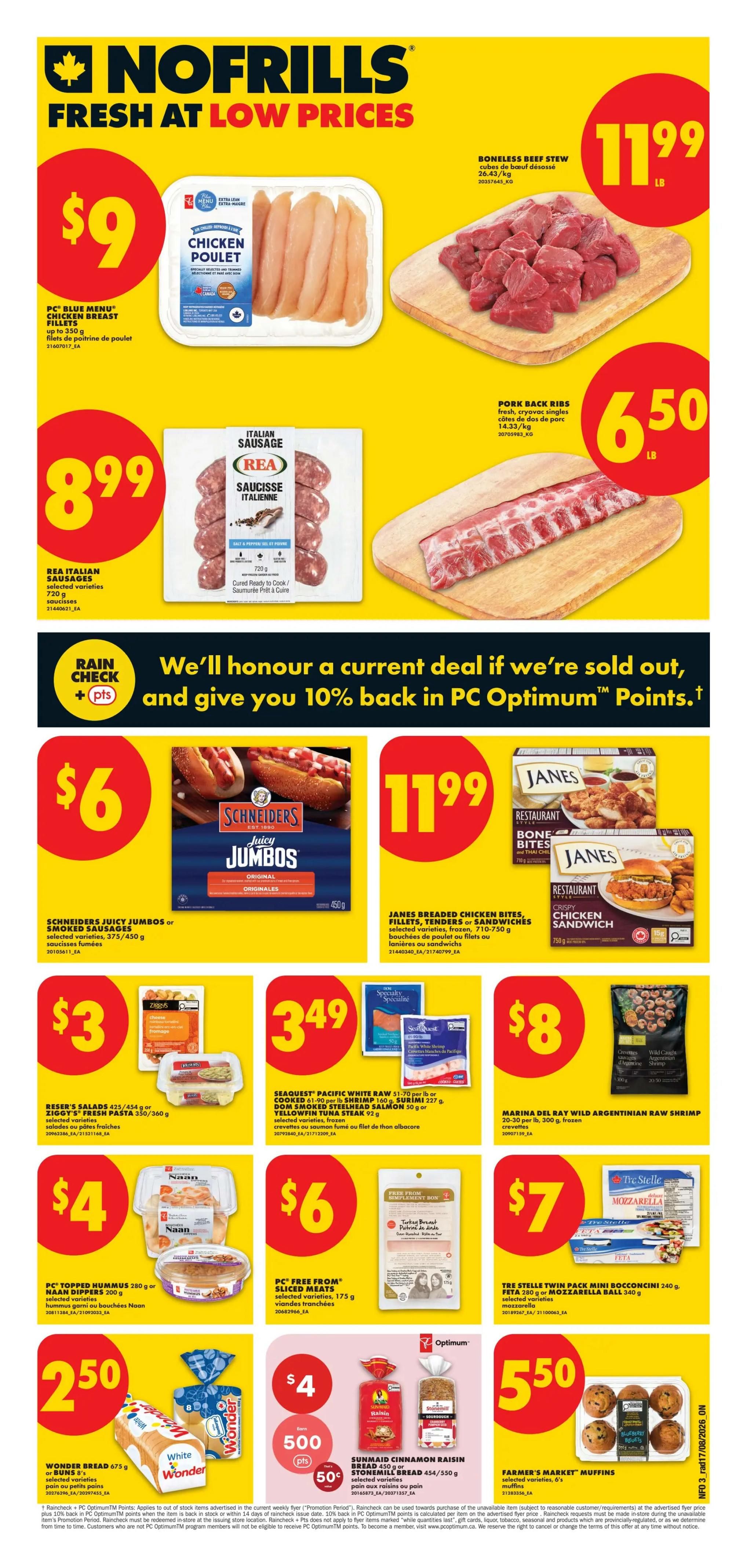 No Frills (ON) Flyer August 20 to 26