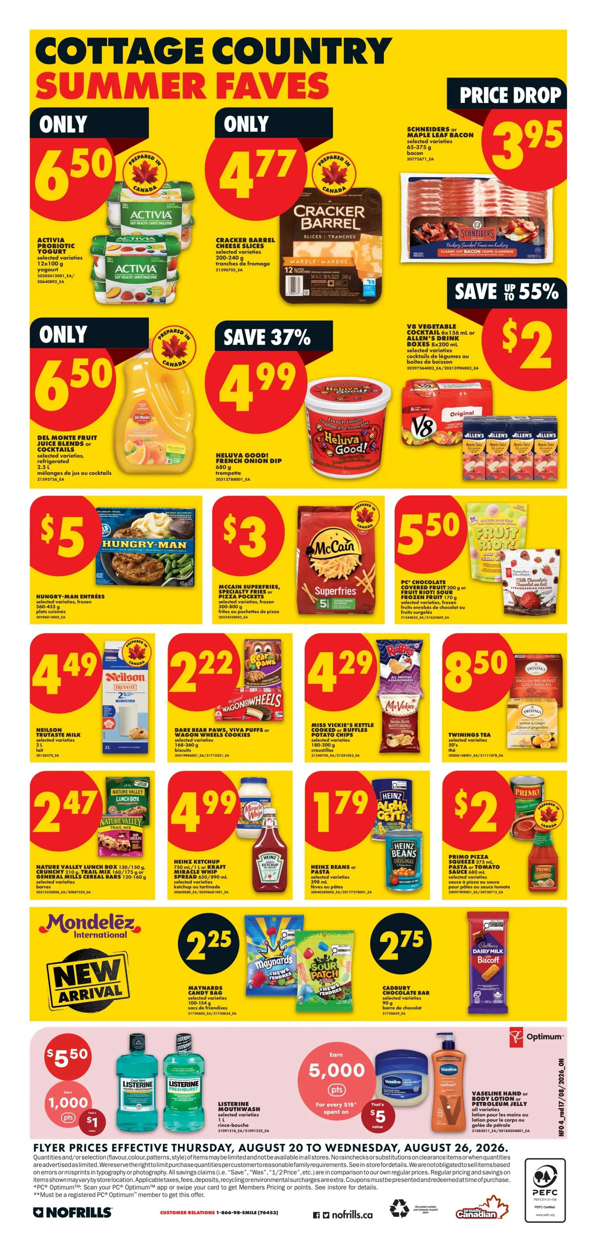 No Frills (ON) Flyer August 20 to 26