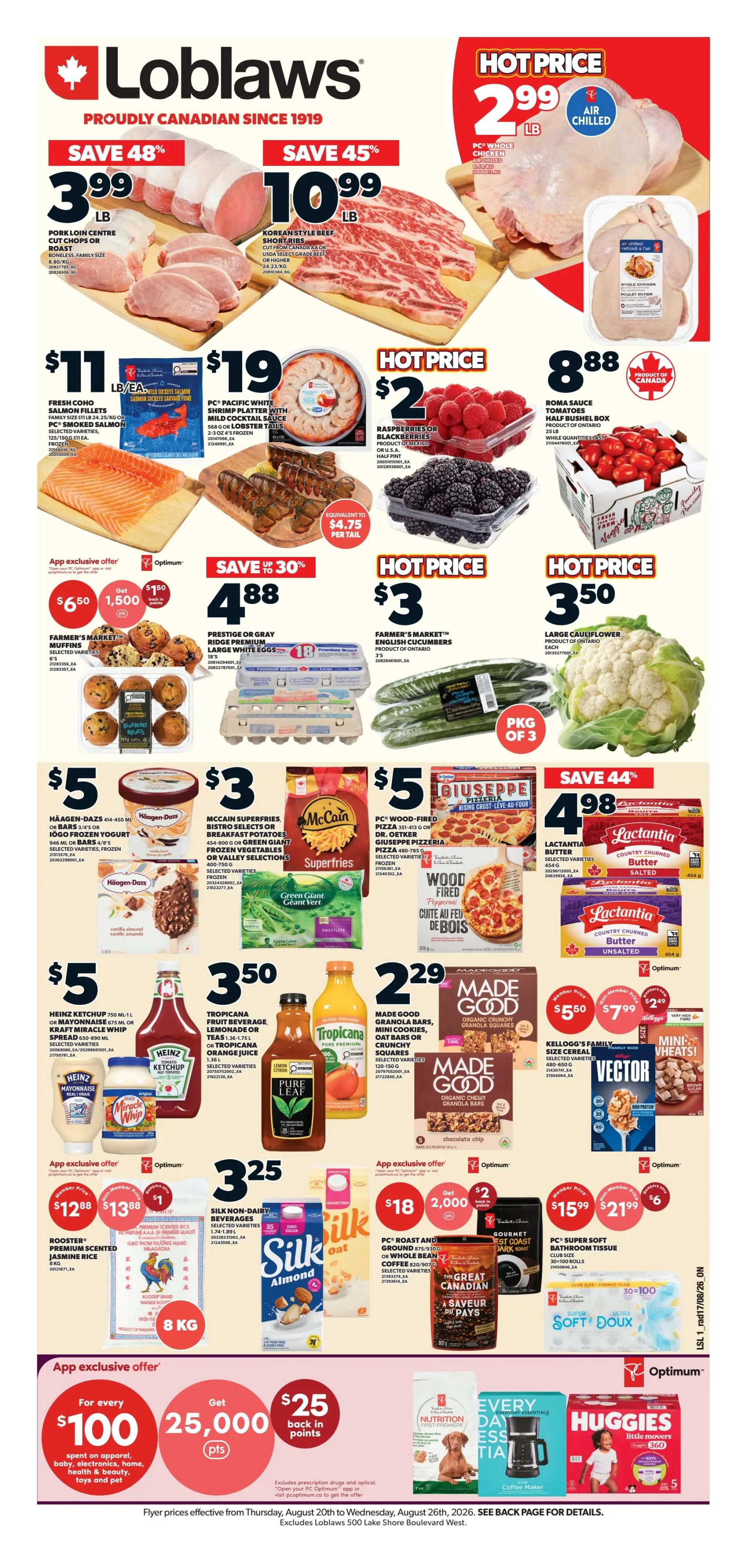 Loblaws (ON) Flyer August 20 to 26