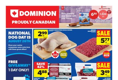 Dominion Flyer August 20 to 26