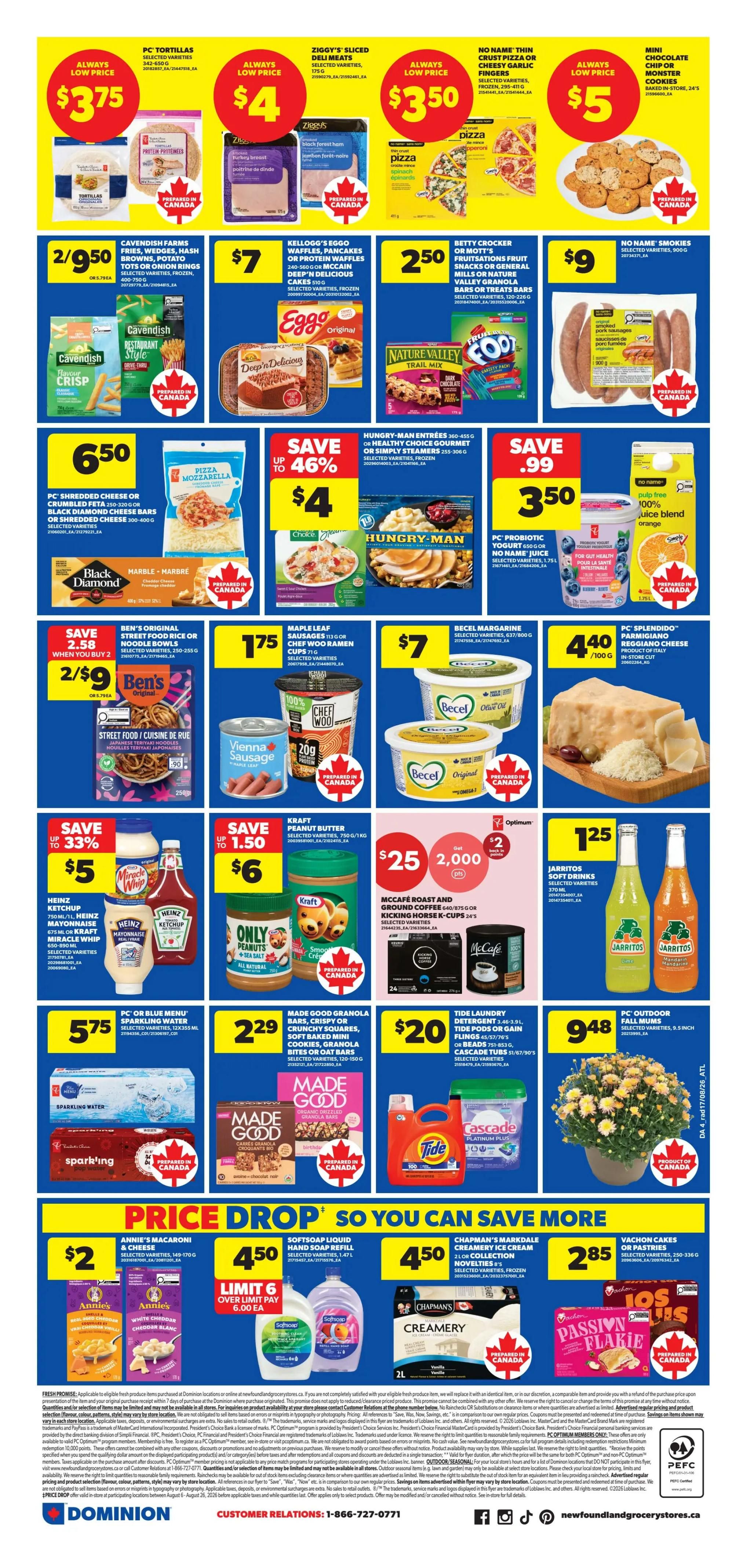 Dominion Flyer August 20 to 26
