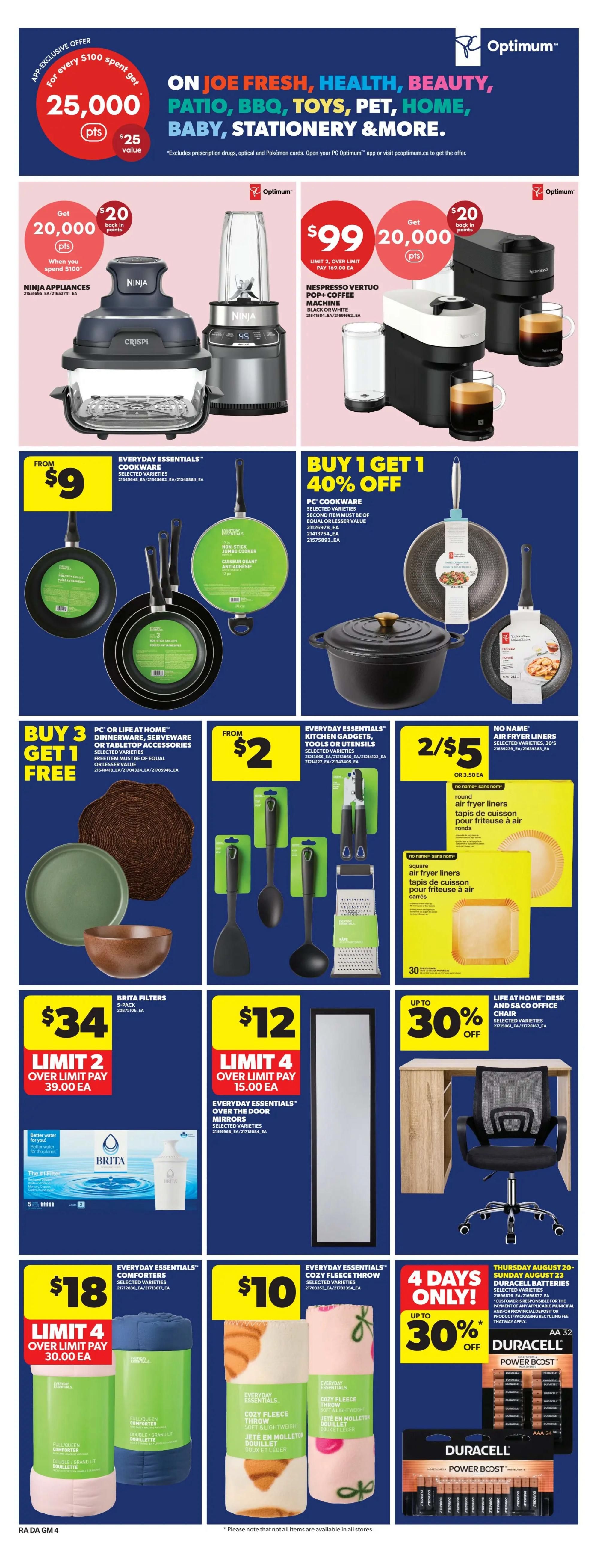 Dominion Flyer August 20 to 26