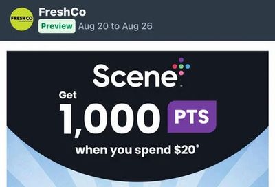 Fresh Co: Get 1000 Bonus Scene Points After Spending $20 on Hellmann’s, Dove, Knorr products (Aug 20-26)