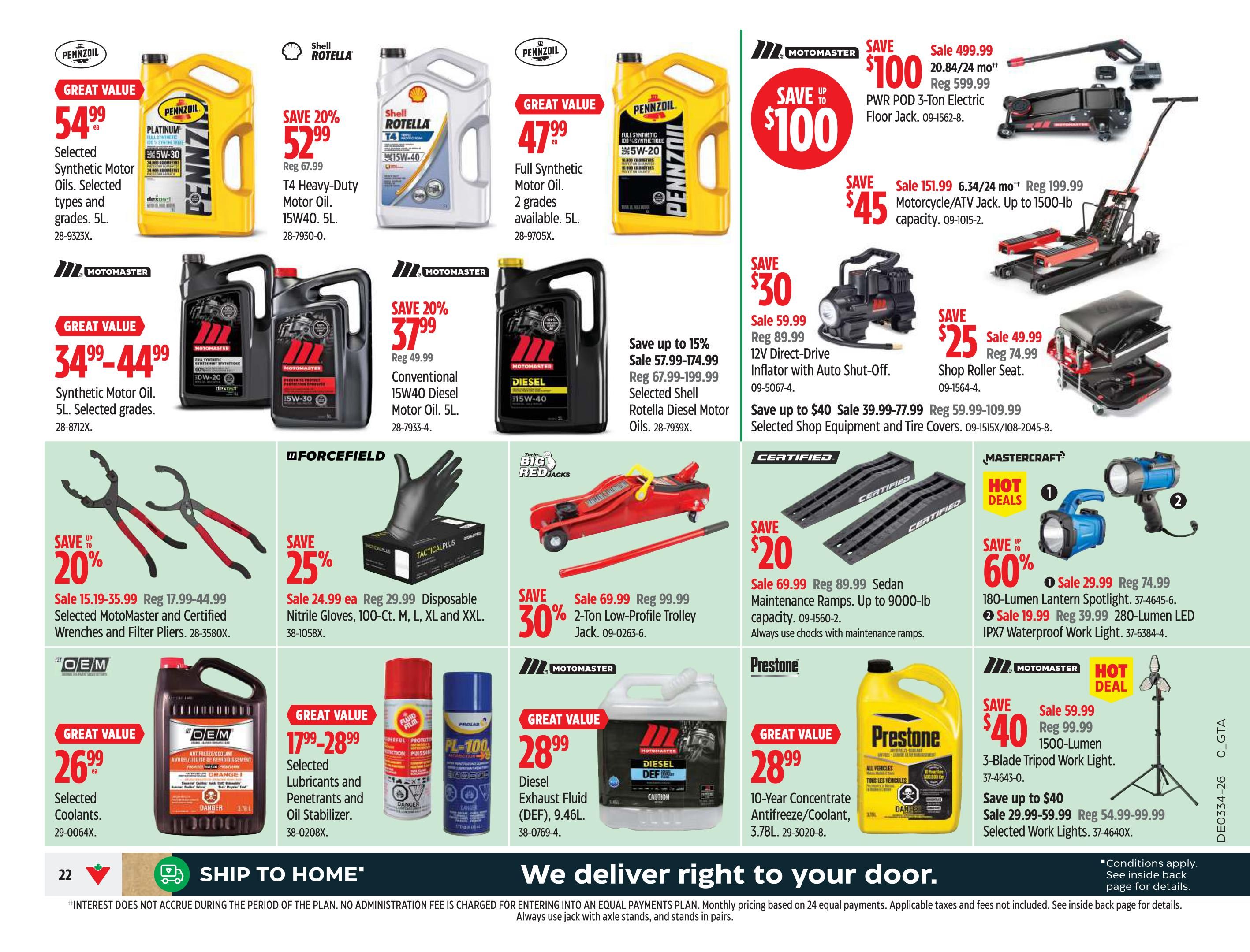 Canadian Tire (ON) Flyer August 21 to 27