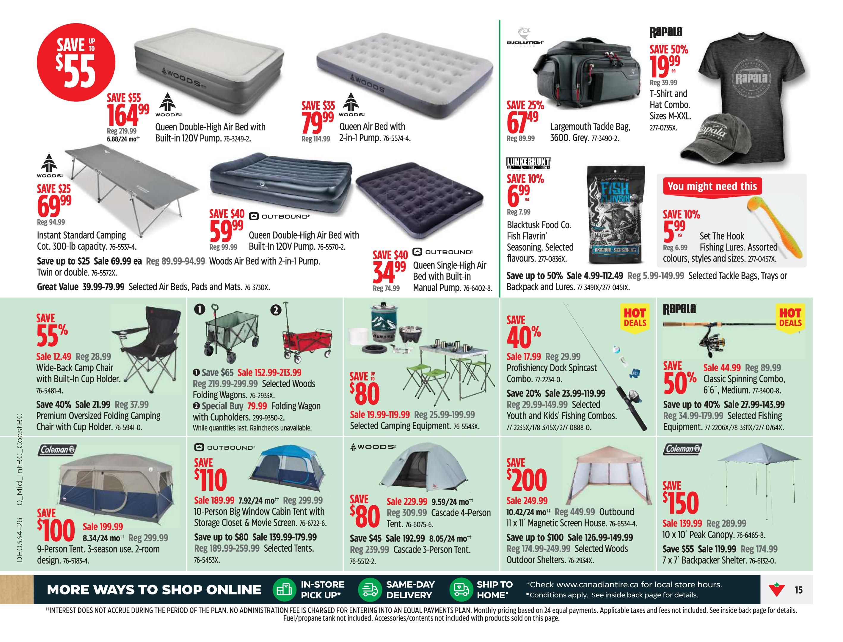 Canadian Tire (West) Flyer August 21 to 27