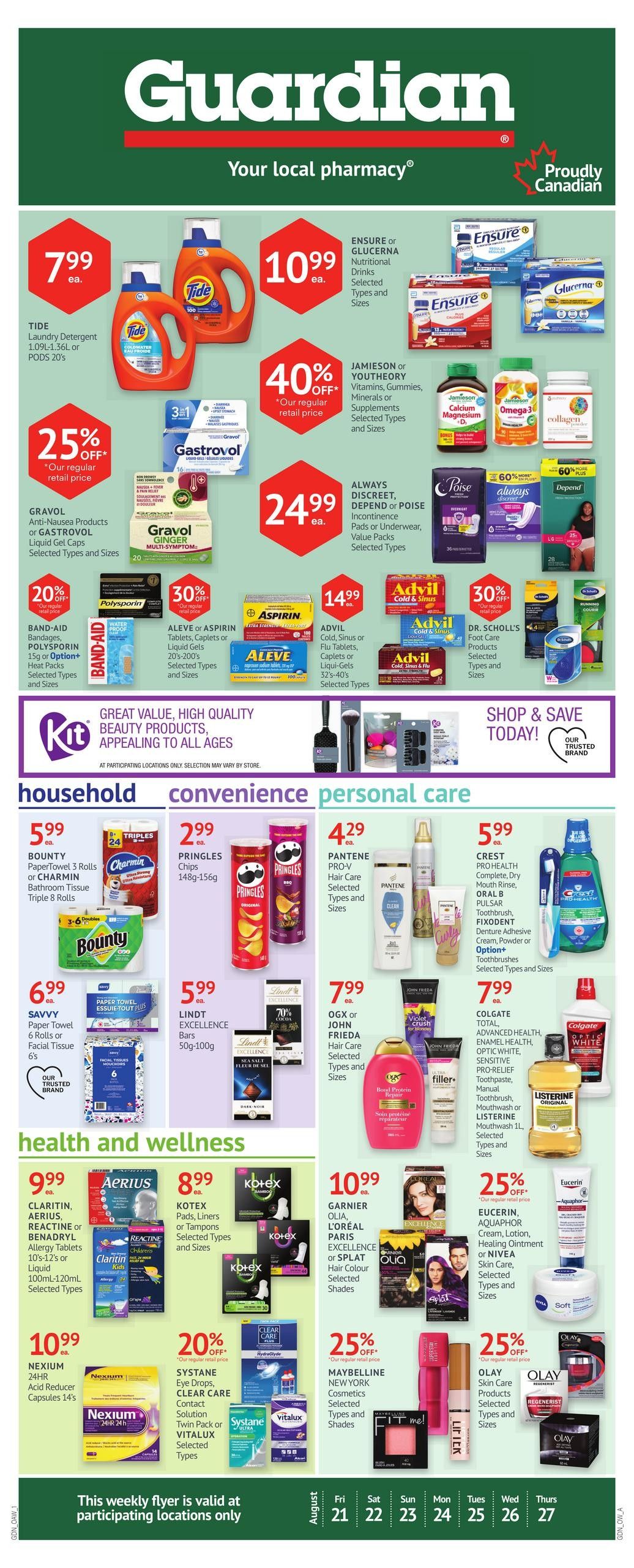 Guardian Flyer August 21 to 27