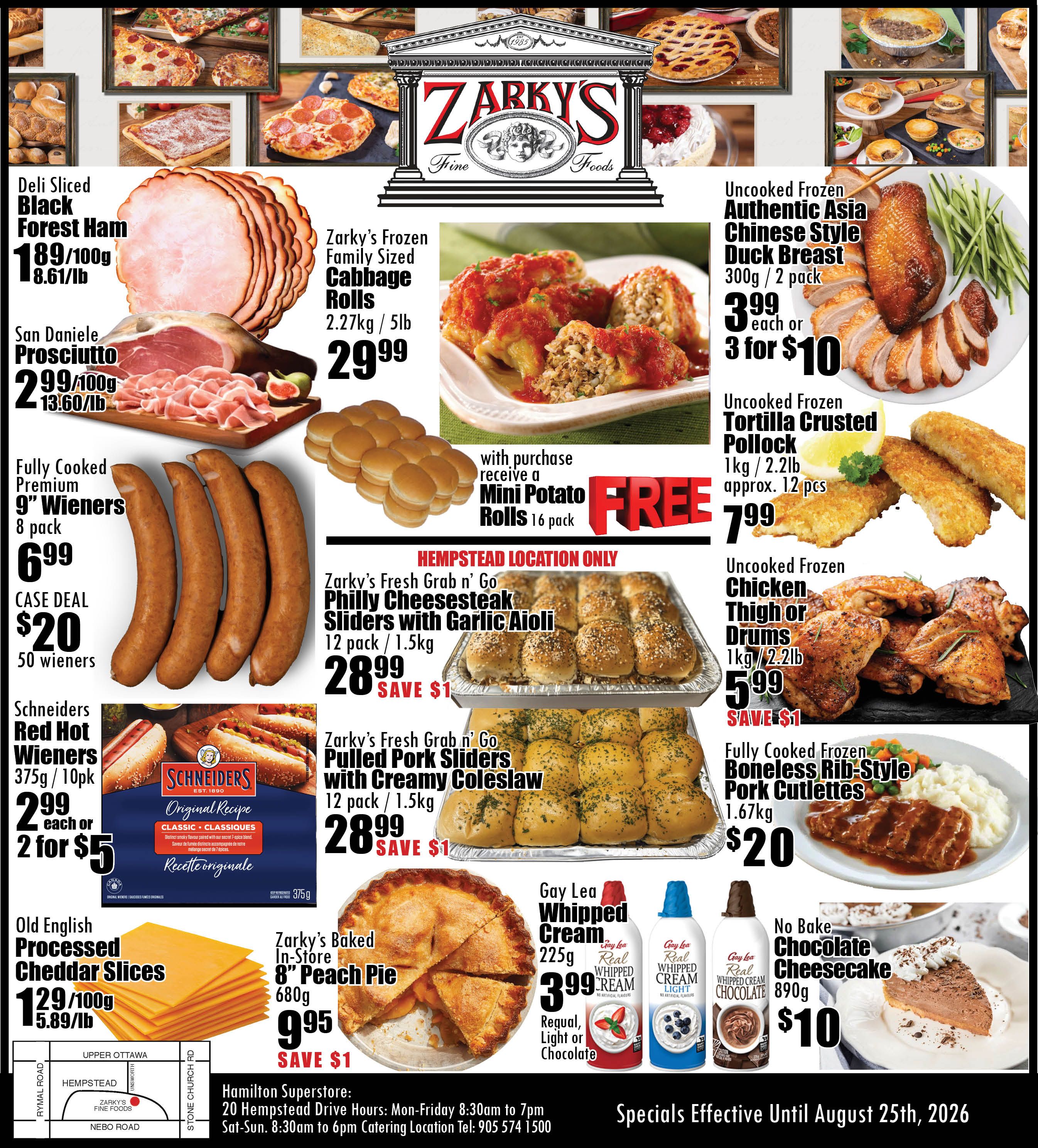 Zarky's Flyer August 19 to 25