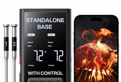 Amazon.ca: Thermomaven Dual Probe Wifi BBQ Thermometer - $71.99