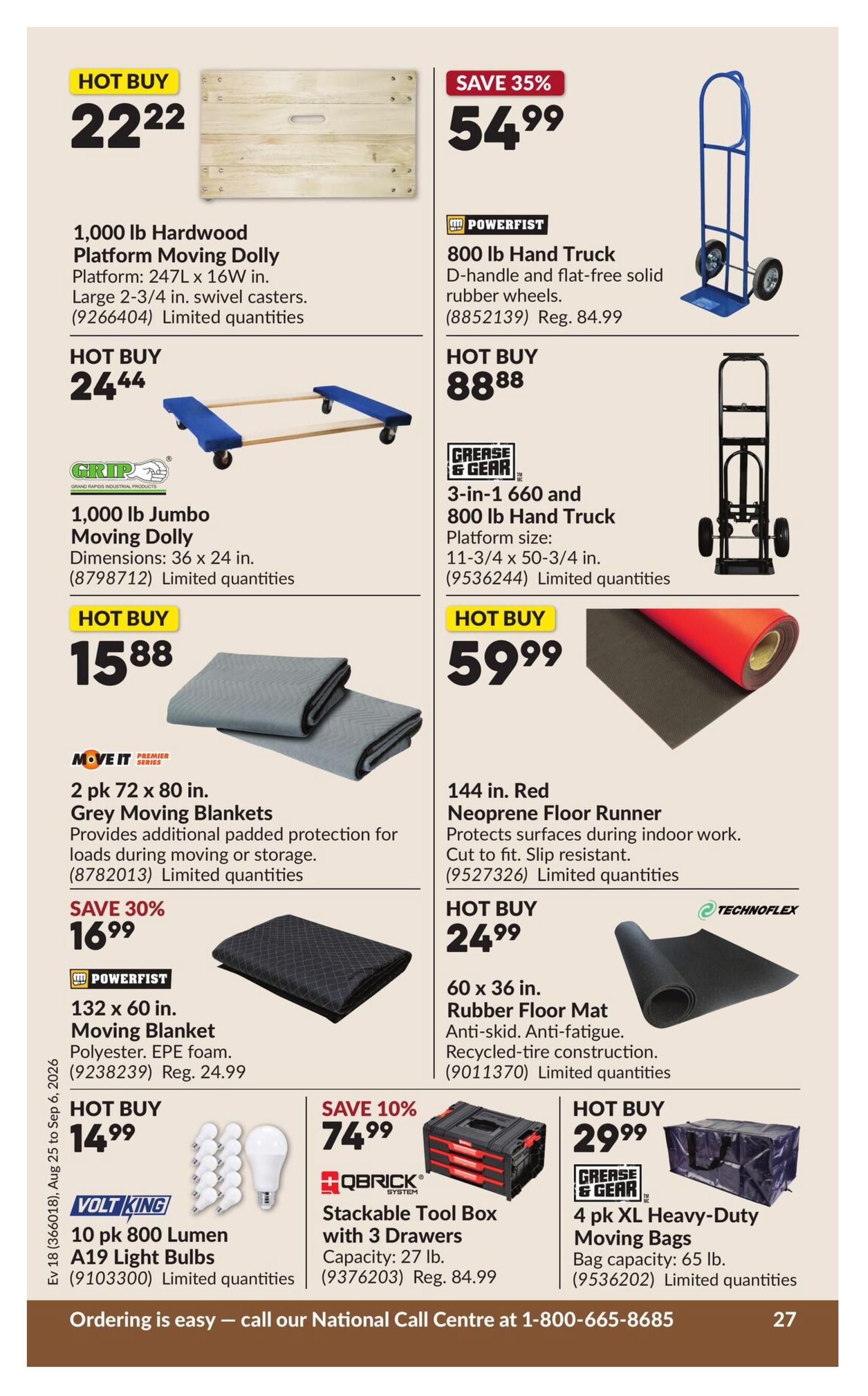 Princess Auto Flyer August 25 to September 6