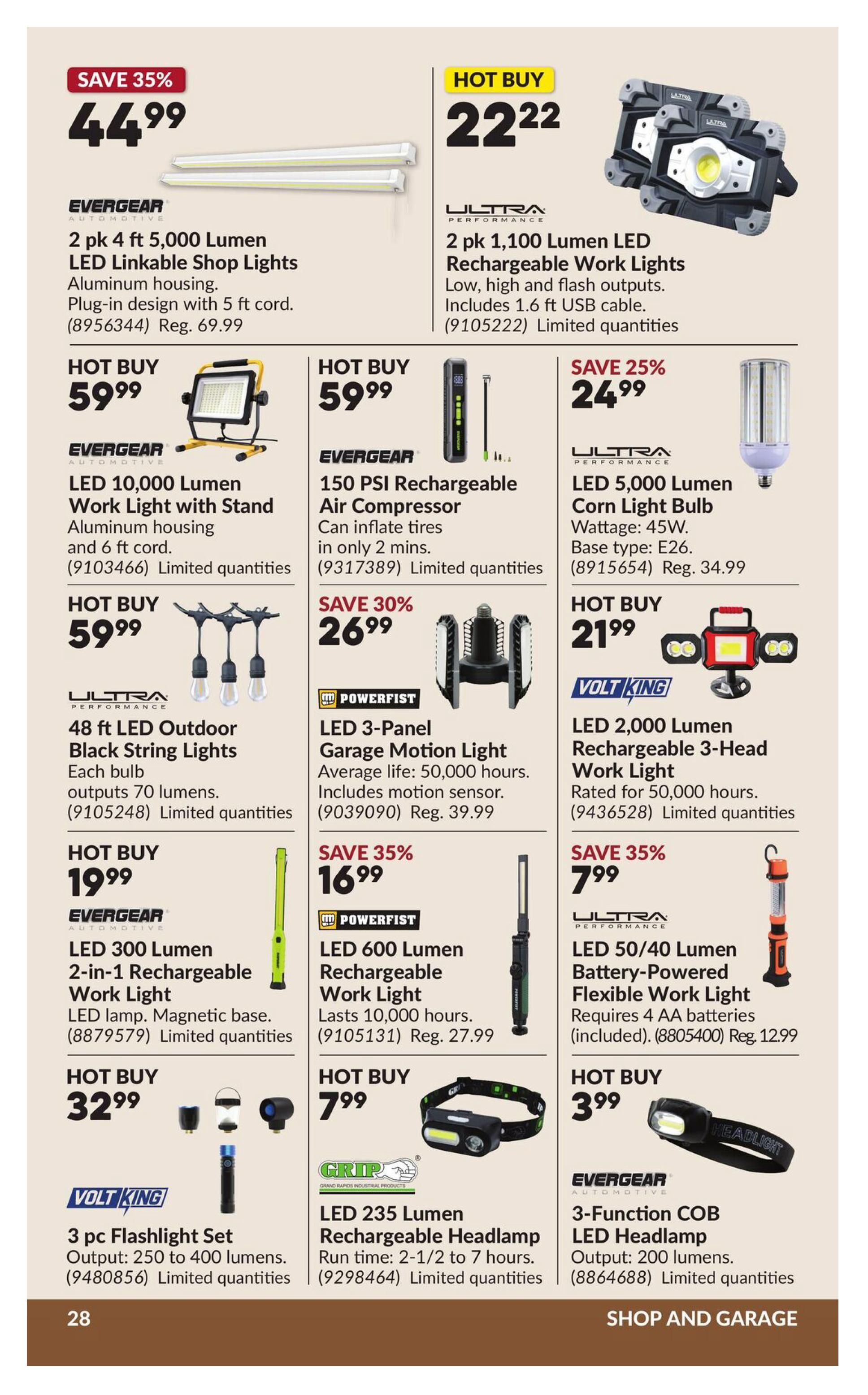 Princess Auto Flyer August 25 to September 6
