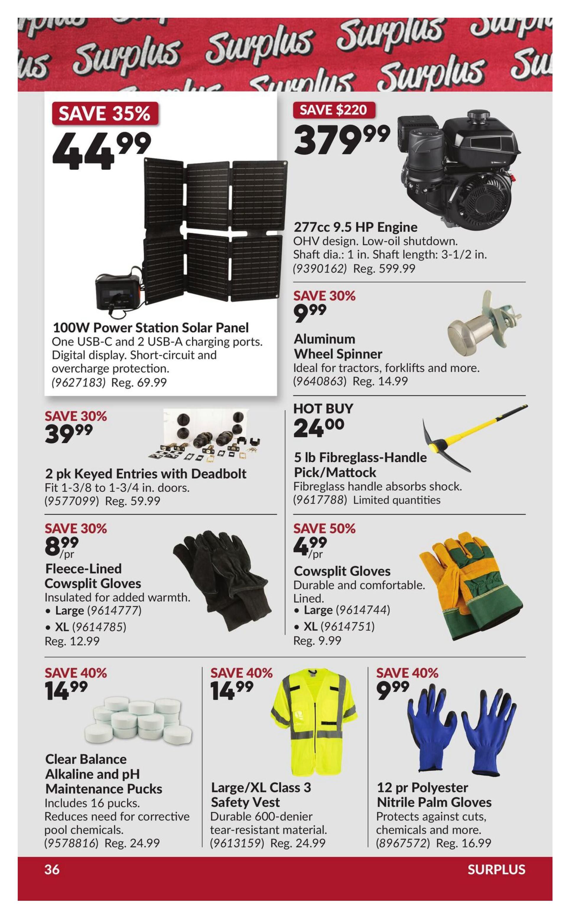 Princess Auto Flyer August 25 to September 6
