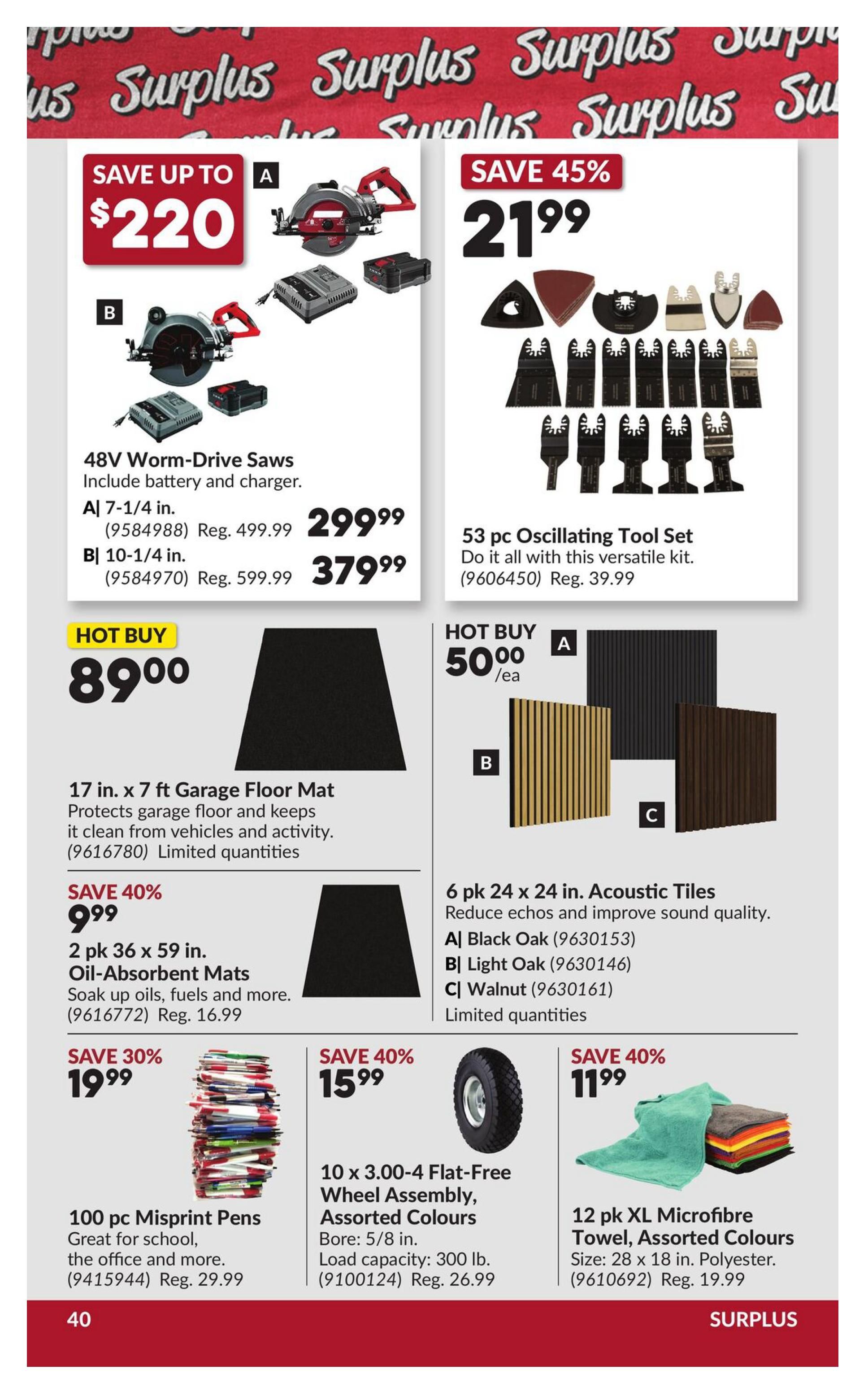 Princess Auto Flyer August 25 to September 6