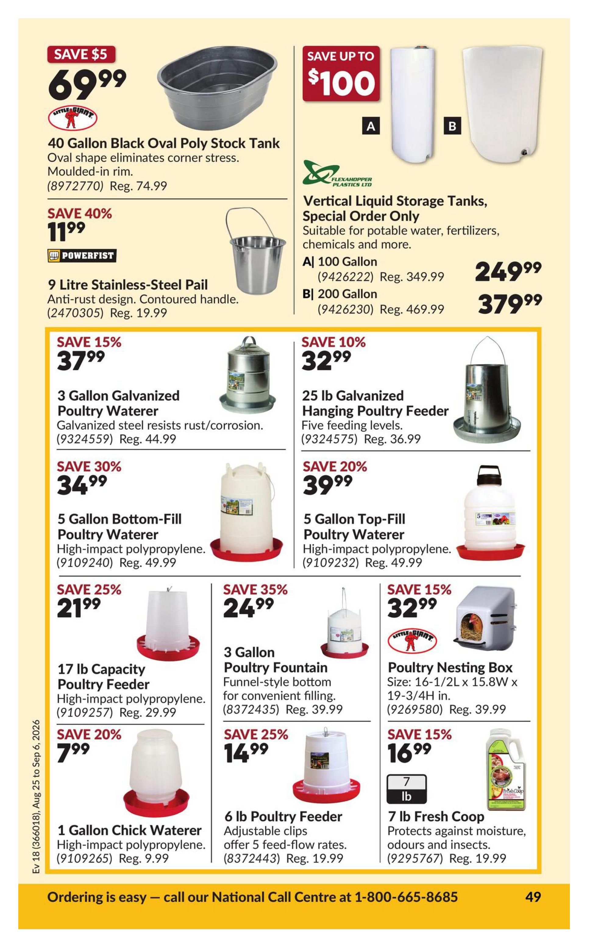 Princess Auto Flyer August 25 to September 6