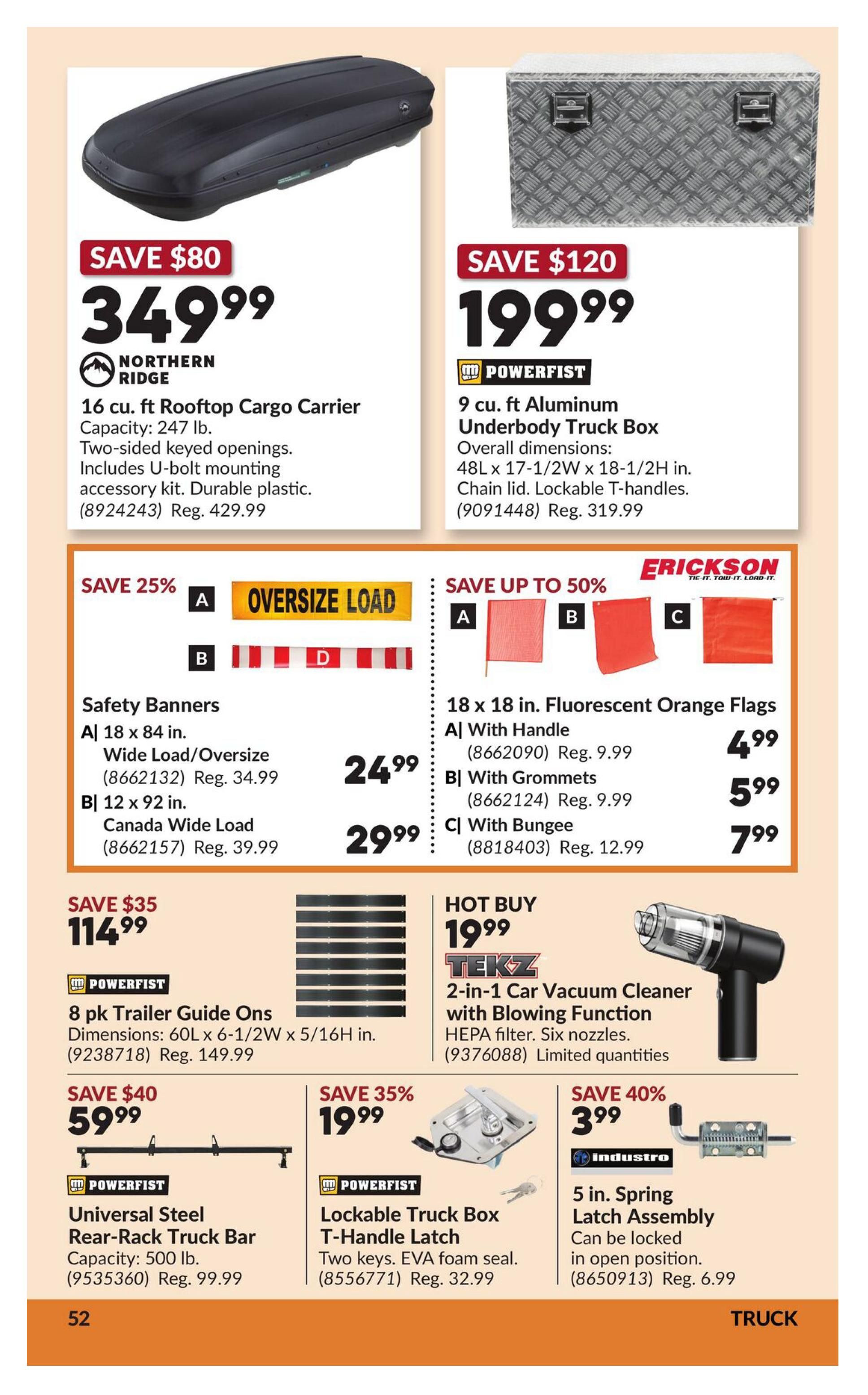 Princess Auto Flyer August 25 to September 6
