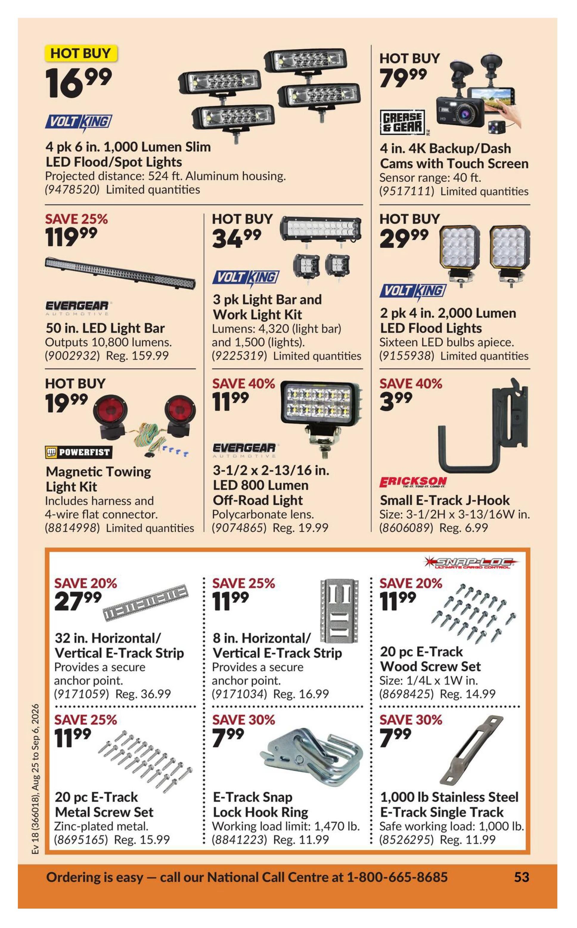 Princess Auto Flyer August 25 to September 6