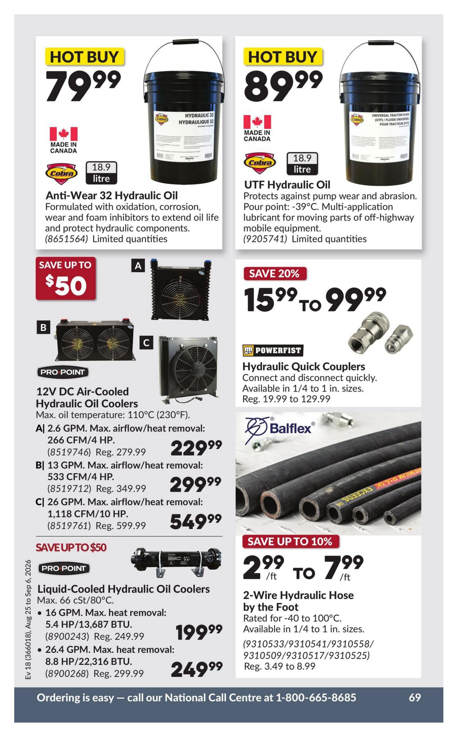 Princess Auto Flyer August 25 to September 6