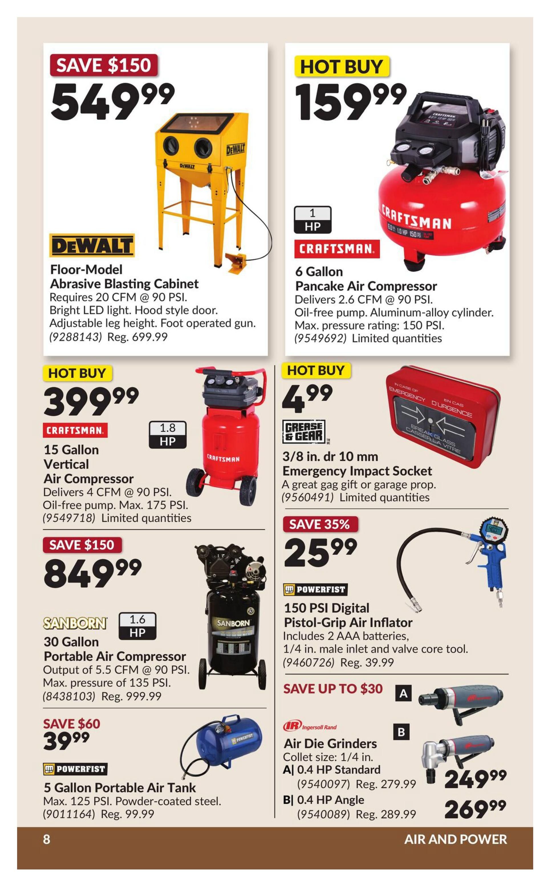 Princess Auto Flyer August 25 to September 6