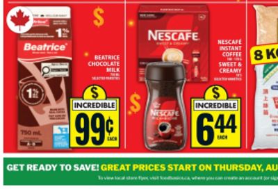 Food Basics Ontario: Scotties, Cashmere, and Sponge Towels $5.98 + 125 Points ($1) August 20th – 26th