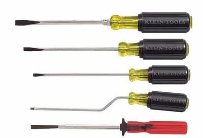 Amazon.ca: Klein Tools 85077 Screwdriver Set, Multi-Application Screwdriver Kit with Cushion-Grip Handles and Tip-Ident, 7-Piece