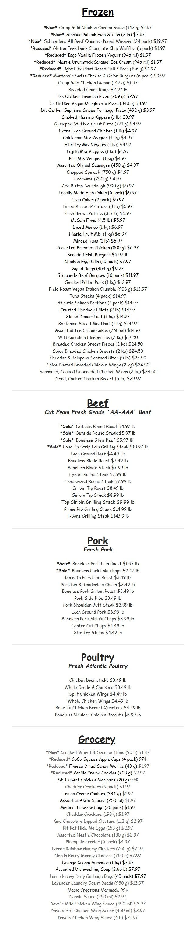 Gateway Meat Market Flyer August 20 to 26
