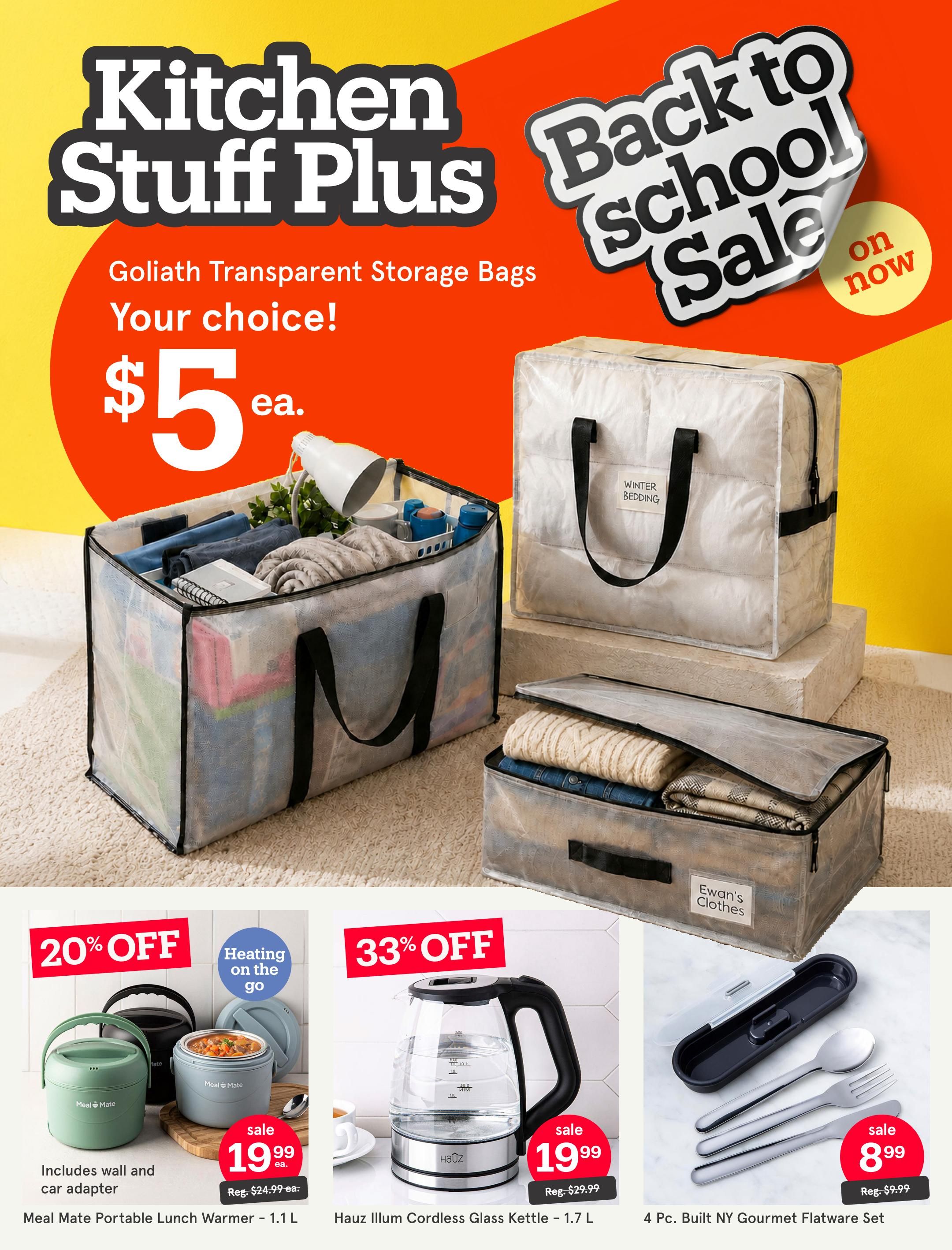 Kitchen Stuff Plus Flyer August 20 to 30