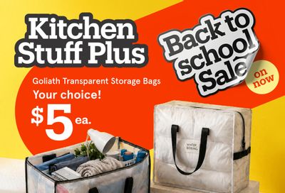 Kitchen Stuff Plus Flyer August 20 to 30