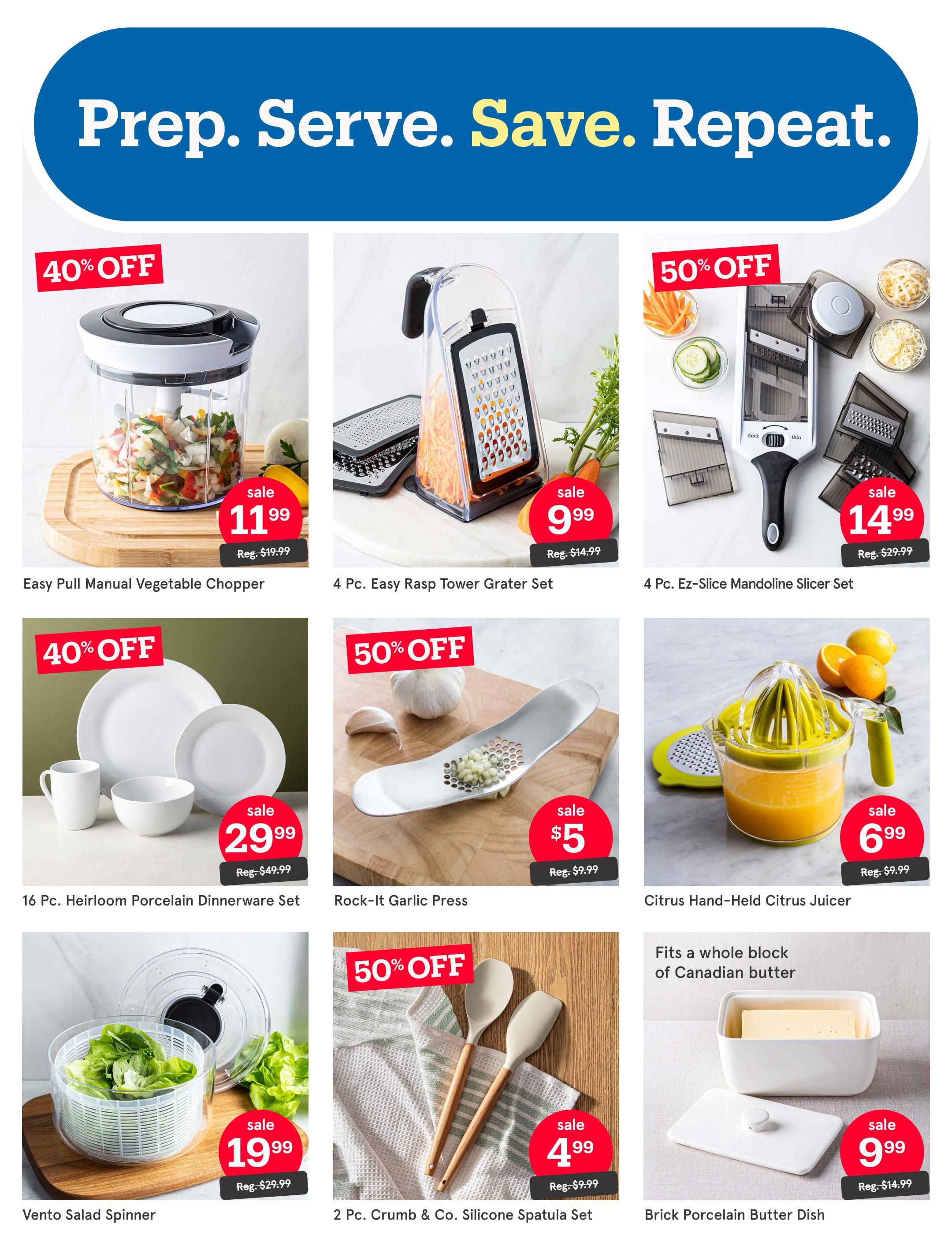 Kitchen Stuff Plus Flyer August 20 to 30