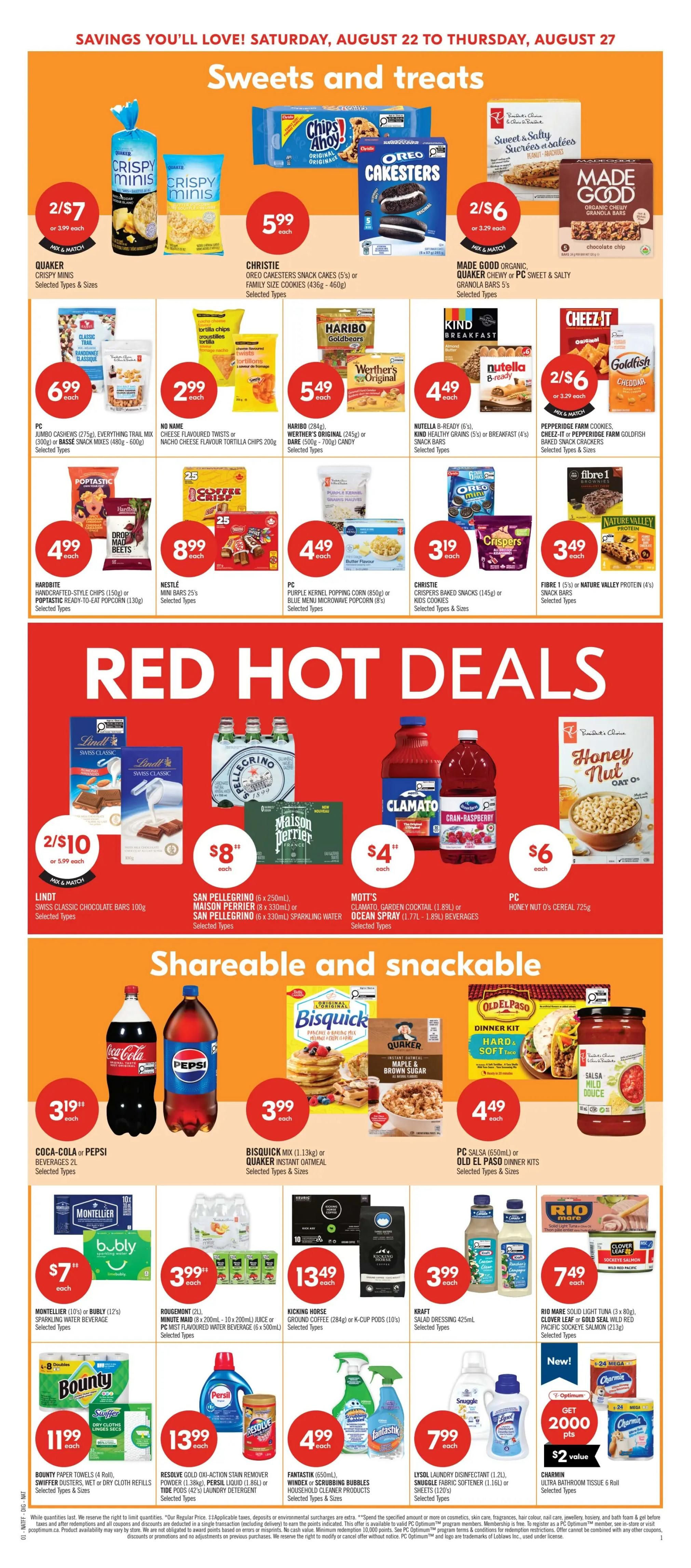 Shoppers Drug Mart (ON) Flyer August 22 to 27