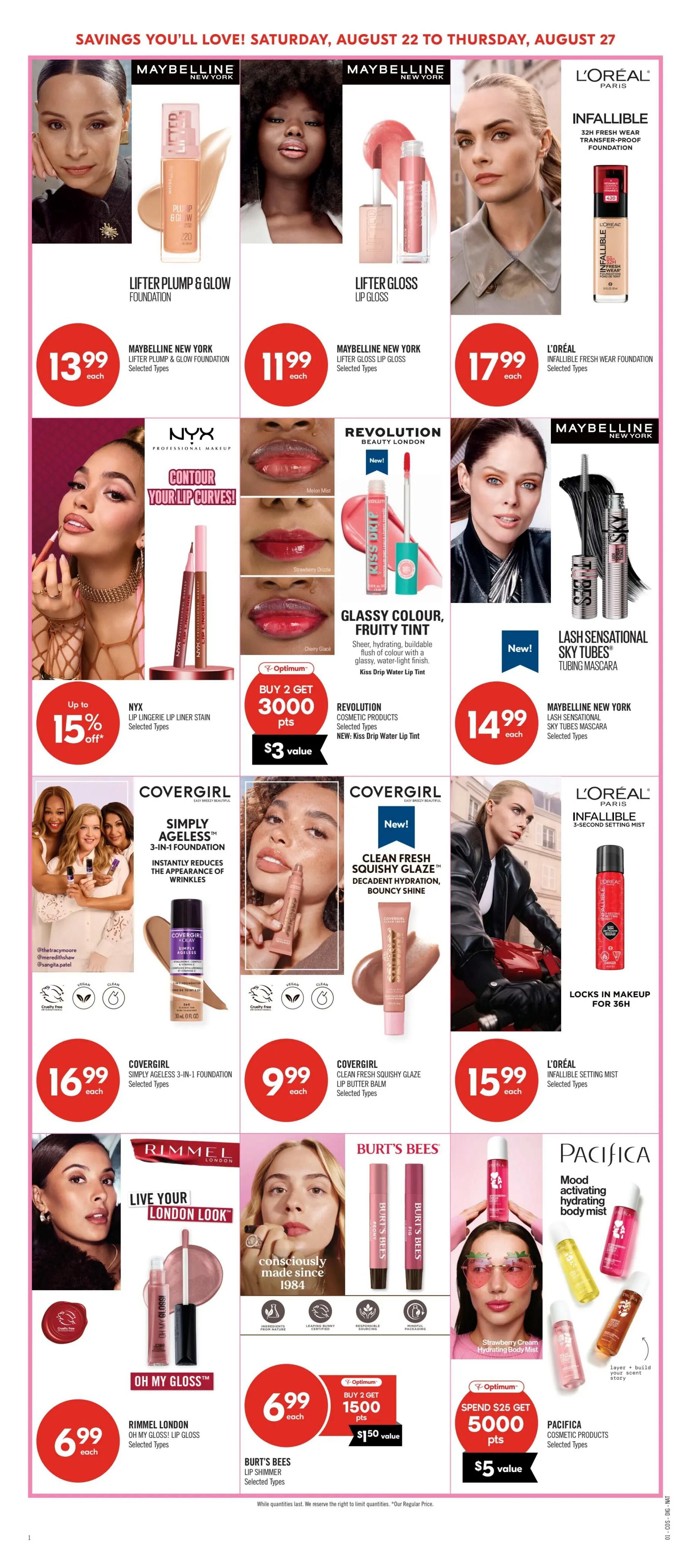 Shoppers Drug Mart (Atlantic) Flyer August 22 to 27