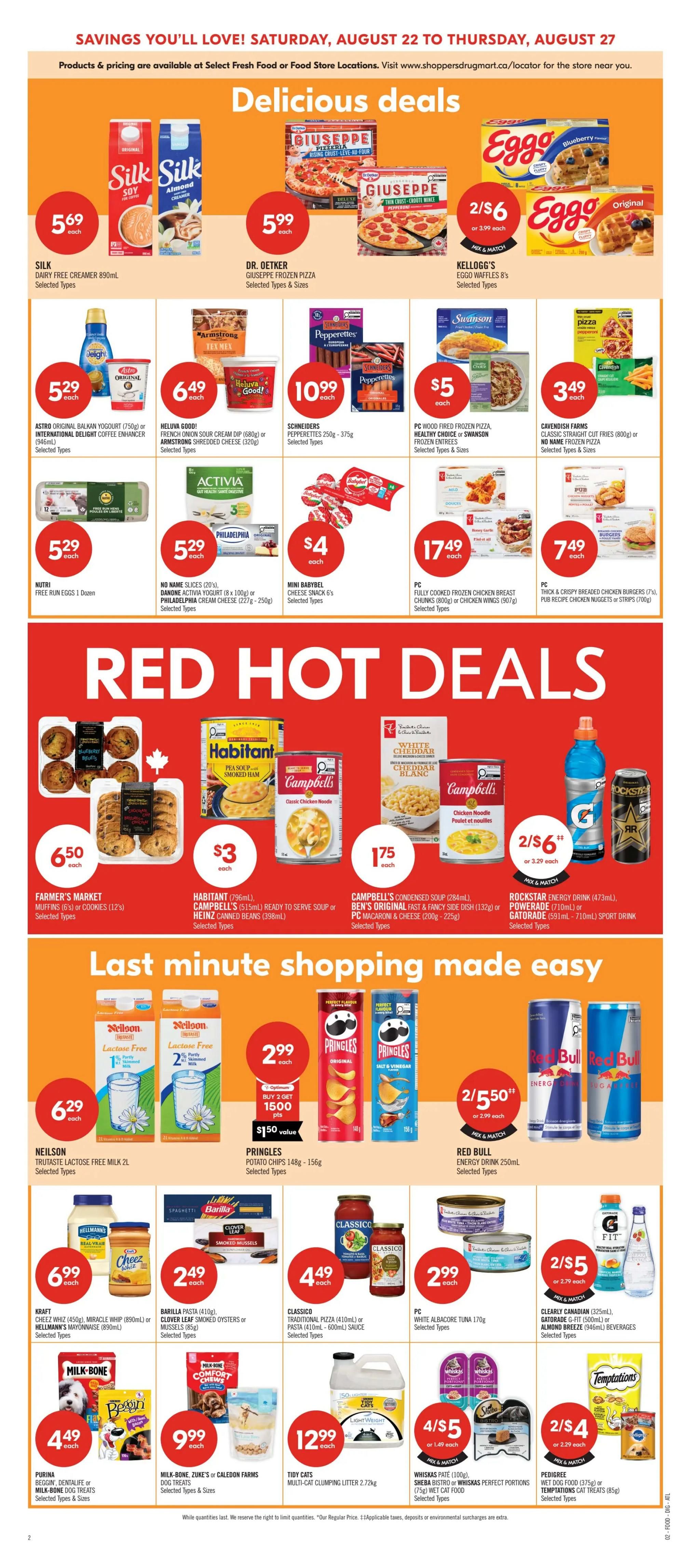 Shoppers Drug Mart (Atlantic) Flyer August 22 to 27