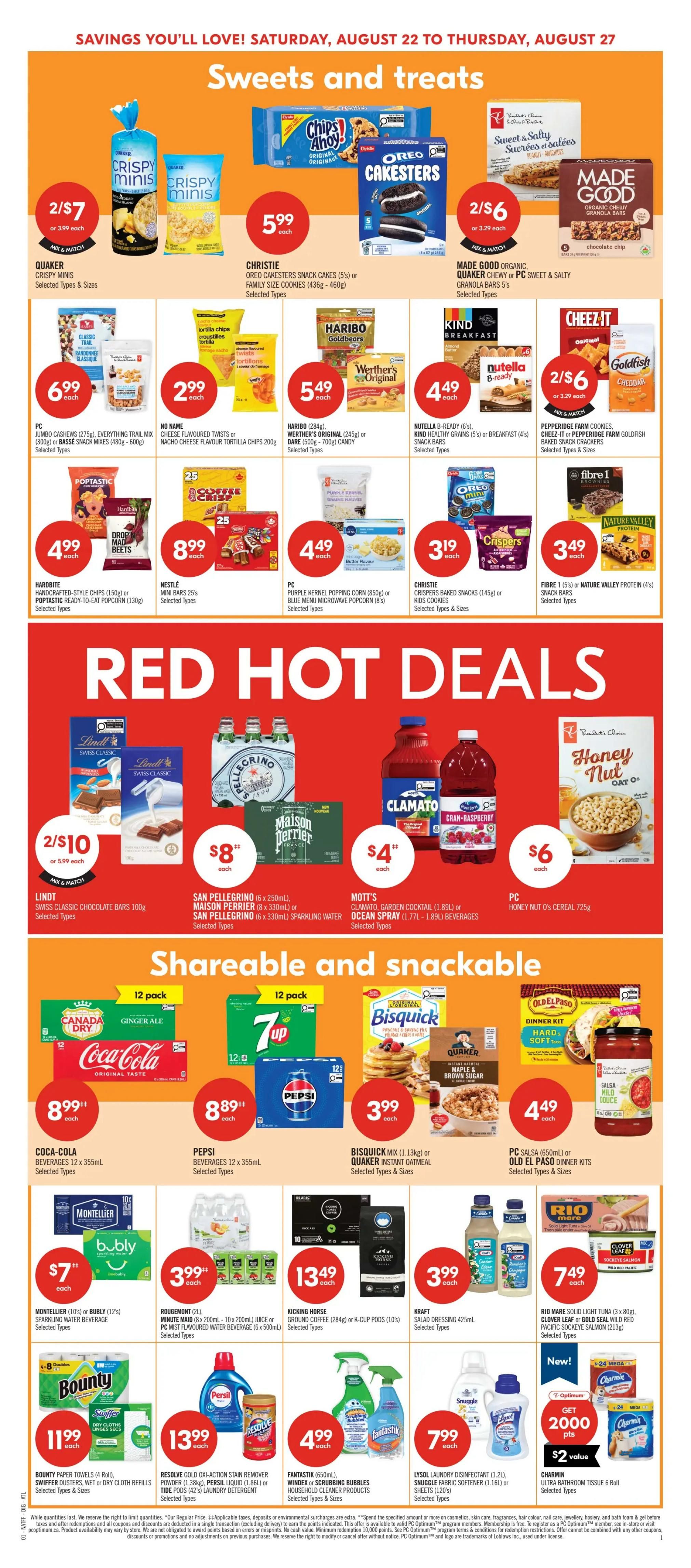 Shoppers Drug Mart (Atlantic) Flyer August 22 to 27