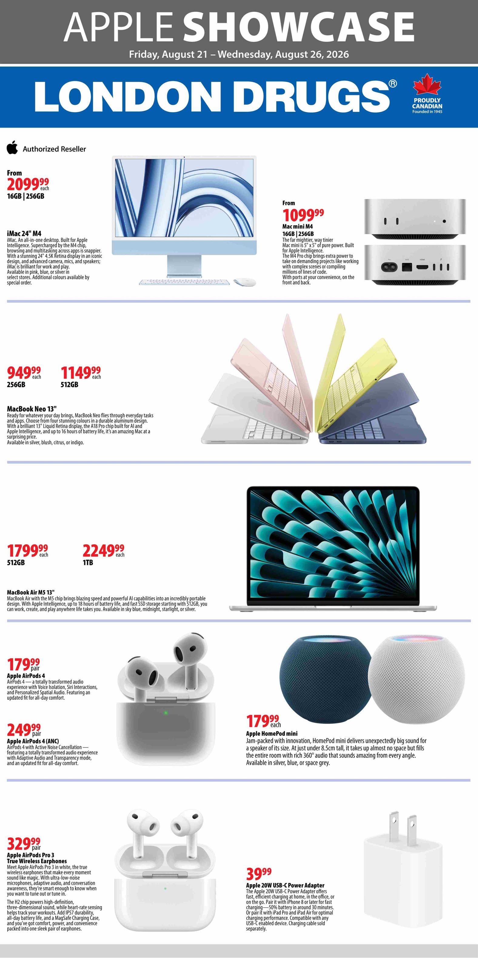 London Drugs Weekly Flyer August 21 to 26