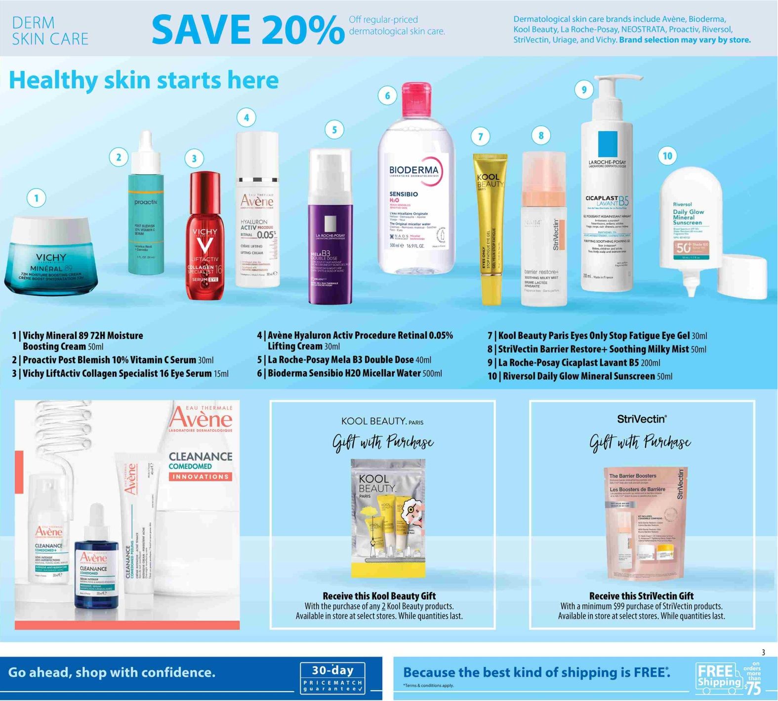 London Drugs Luxury Beauty Event Flyer August 21 to September 9