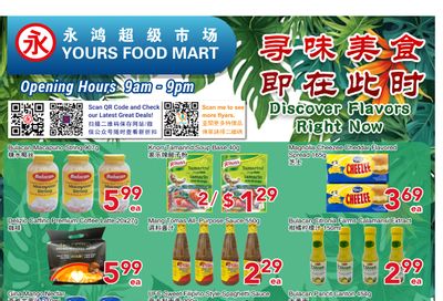 Yours Food Mart Flyer August 21 to 27