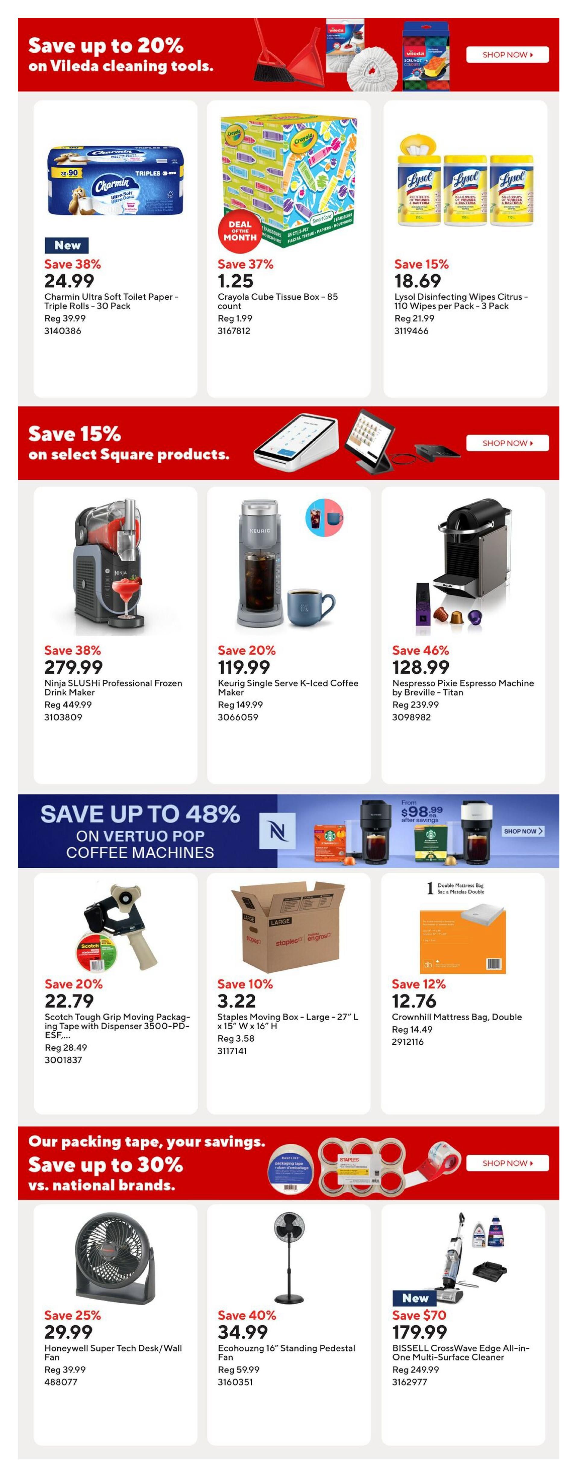 Staples Flyer August 21 to 27