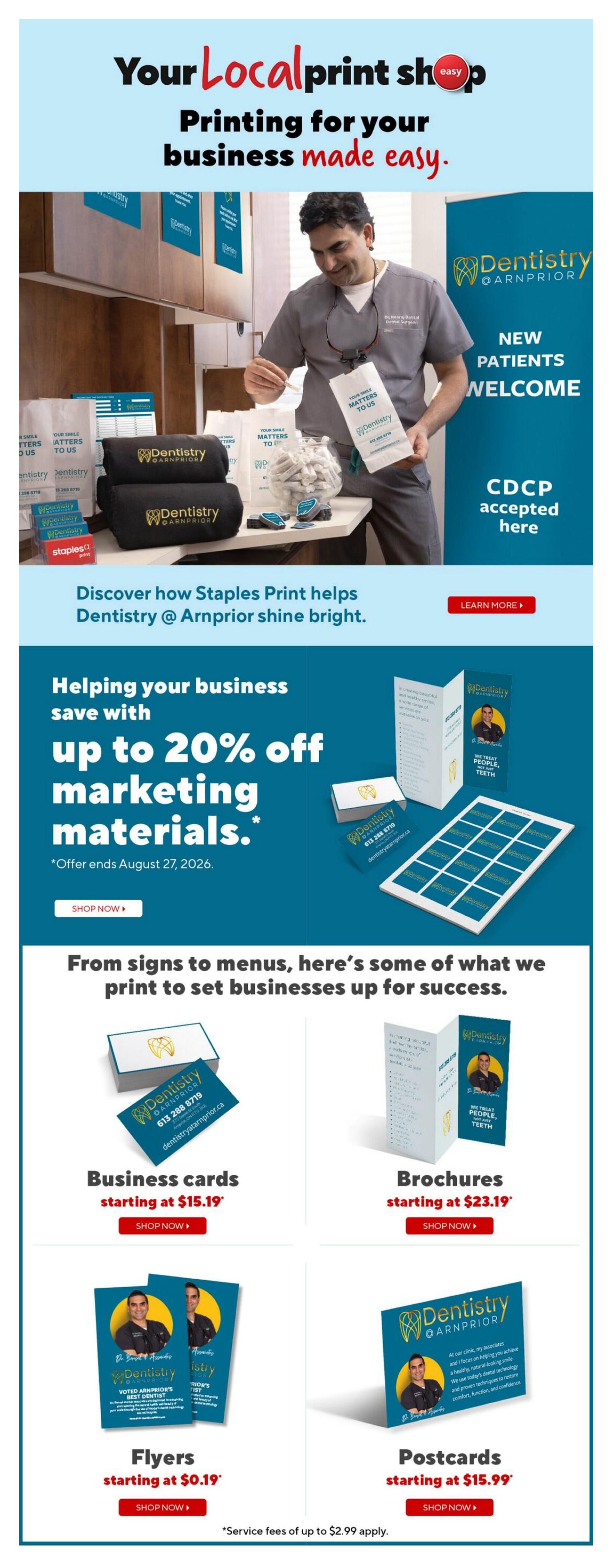 Staples Flyer August 21 to 27