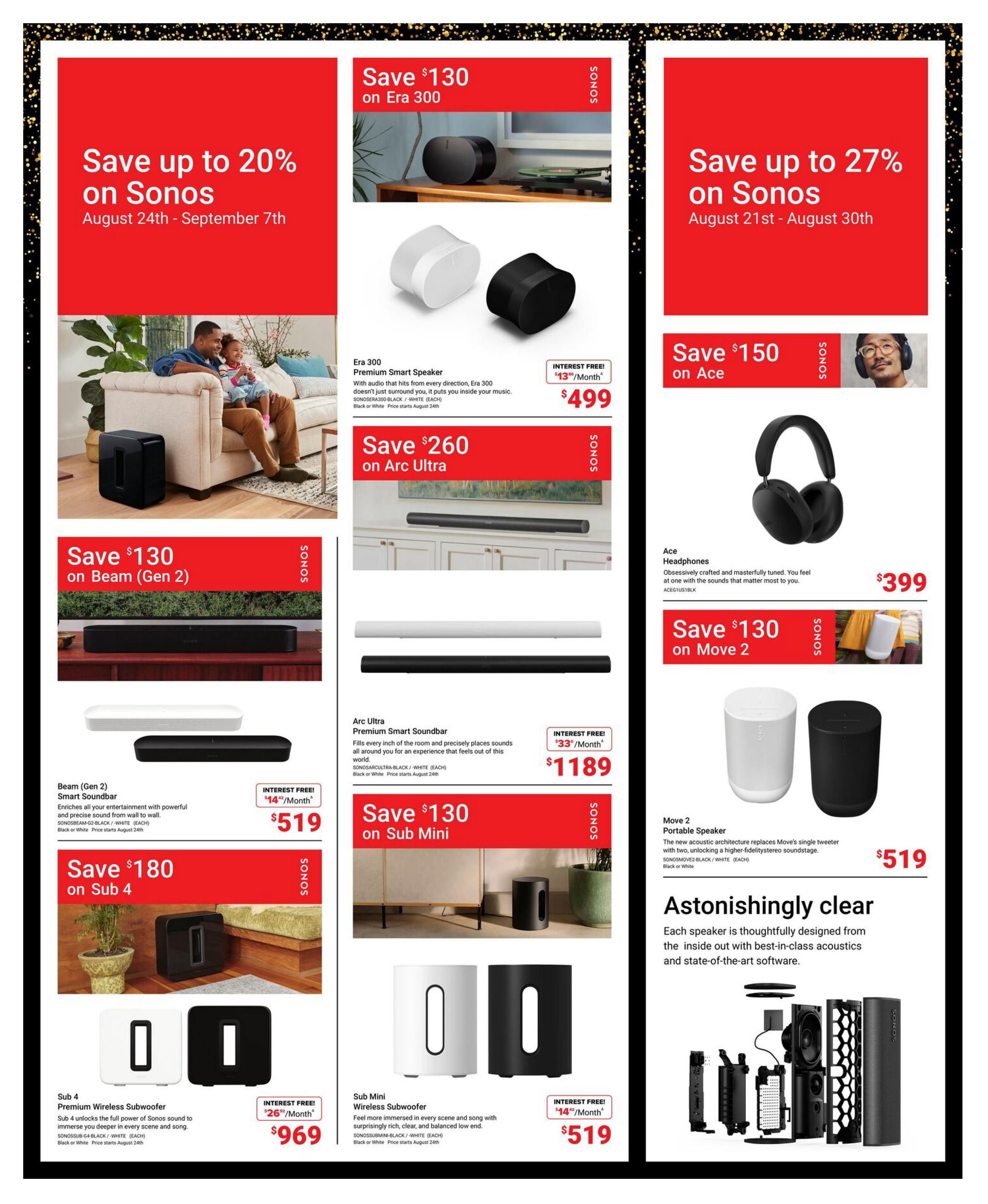 Visions Electronics Flyer August 21 to 27