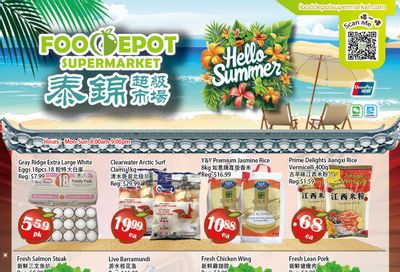 Food Depot Supermarket Flyer August 21 to 27