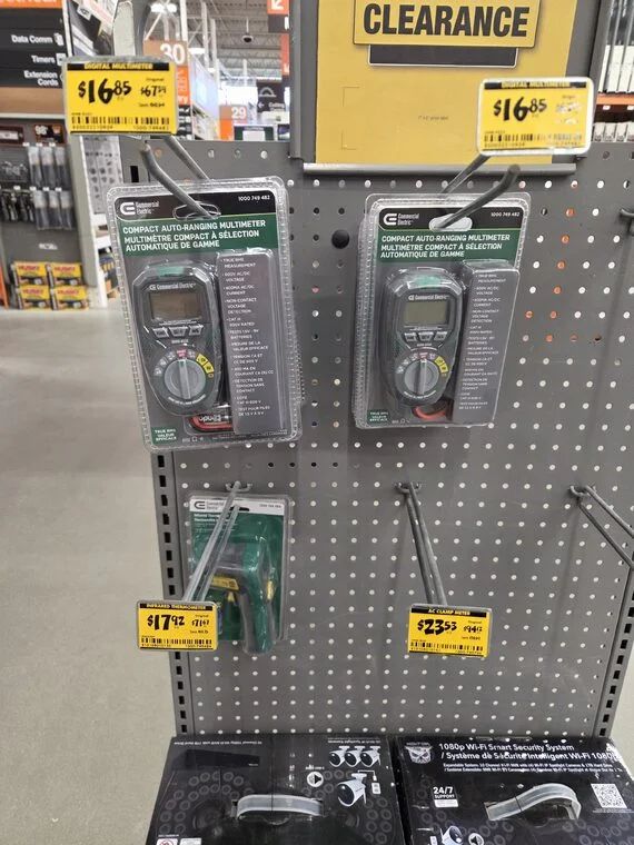 Home Depot: YMMV (Markham, ON) - Commercial Electric Multimeter/Thermometer $17 (70% off)